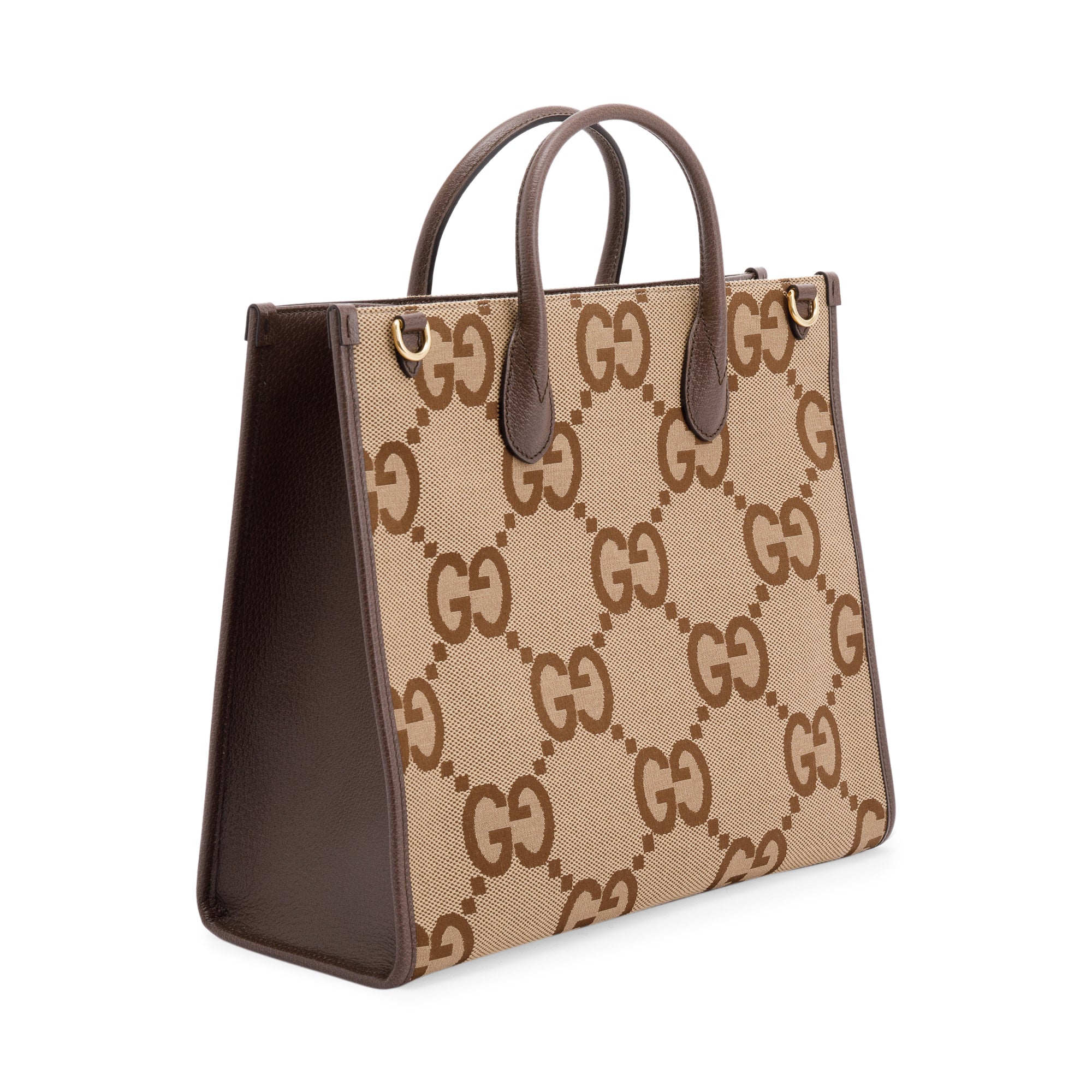 Gucci Jumbo GG Canvas Tote Bag w/ Box