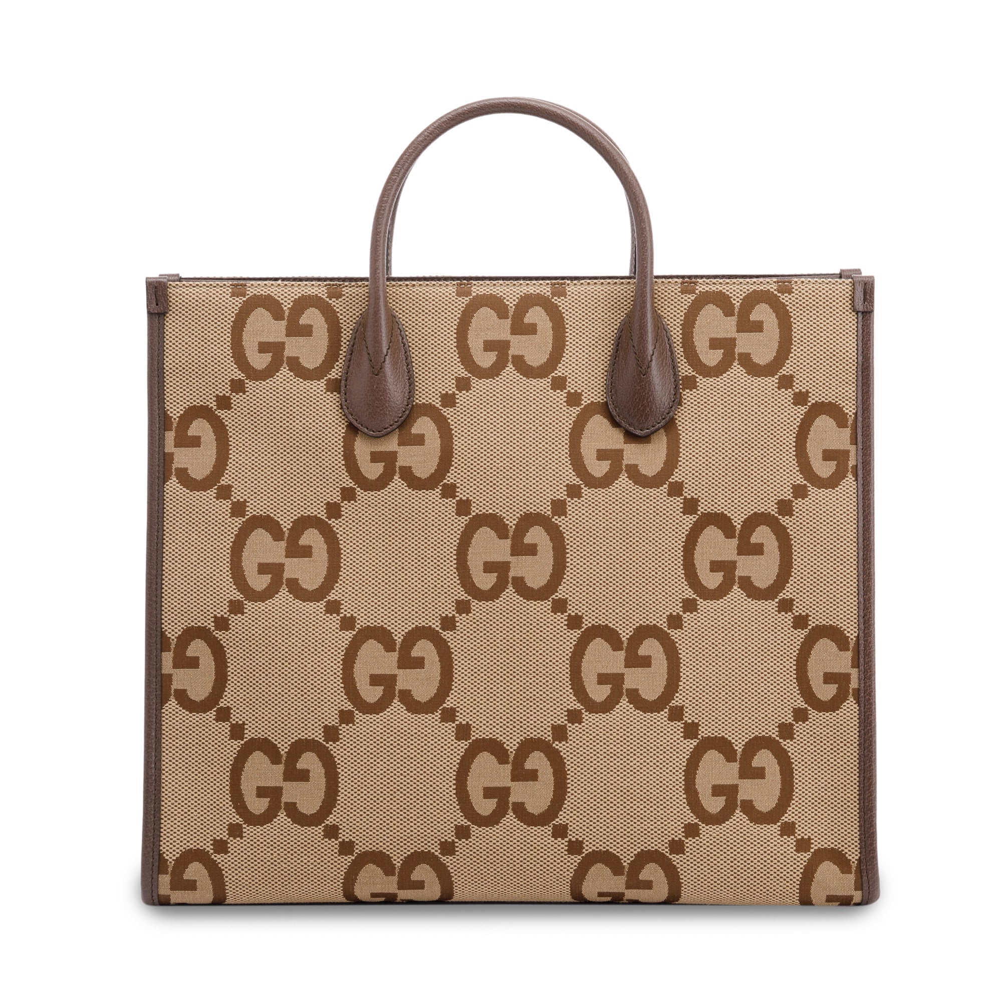 Gucci Jumbo GG Canvas Tote Bag w/ Box