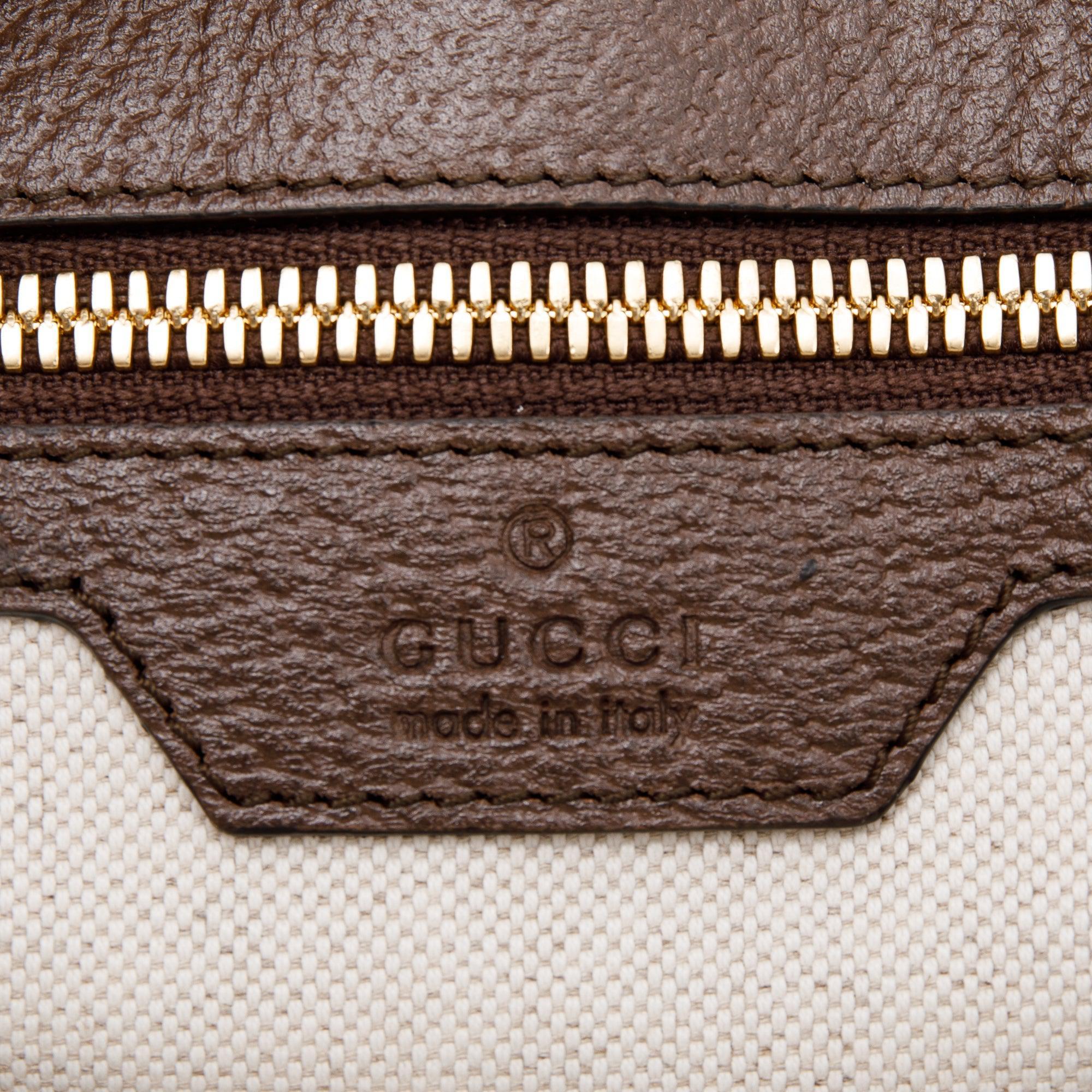 Gucci Jumbo GG Canvas Tote Bag w/ Box