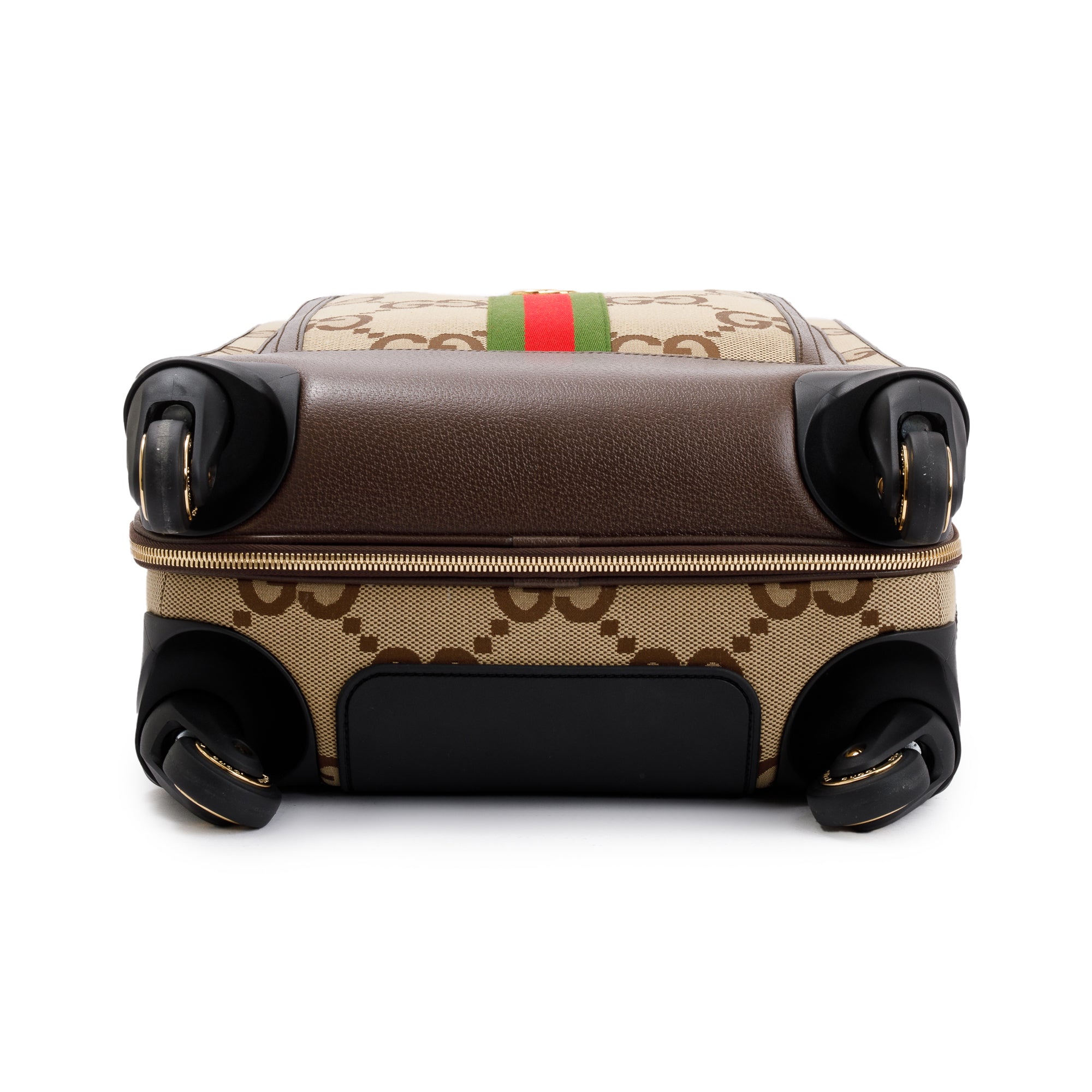 Gucci Jumbo GG Canvas Web Savoy Small Cabin Trolley