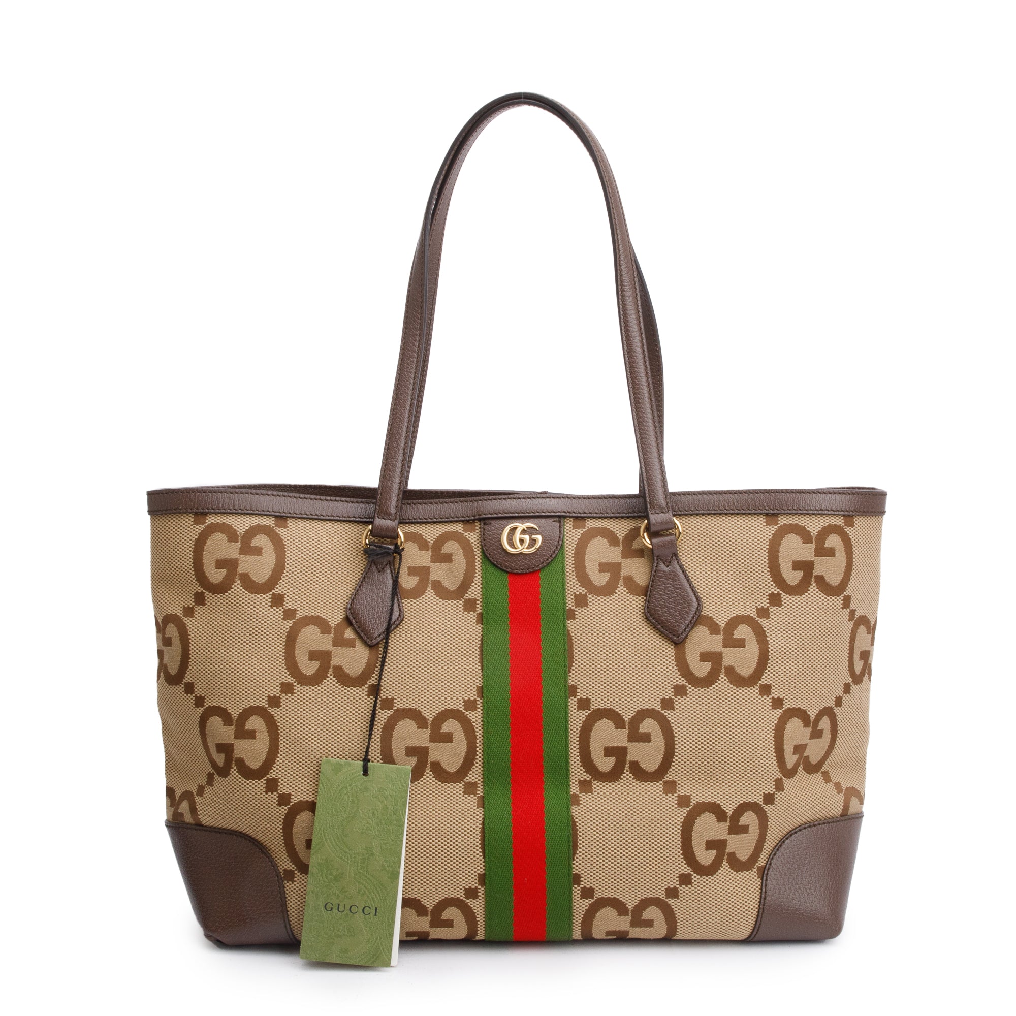 Gucci Jumbo GG Web Medium Ophidia Tote