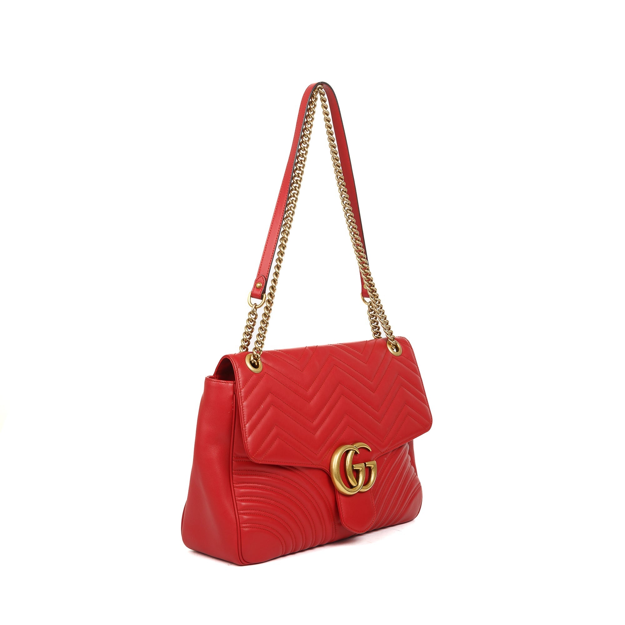 Gucci Large GG Marmont Matelasse Shoulder Bag