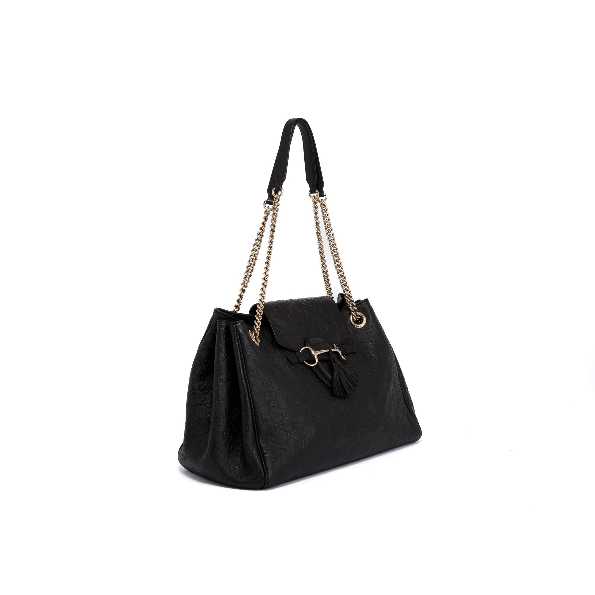 Gucci Large Guccissima Emily Chain Shoulder Bag