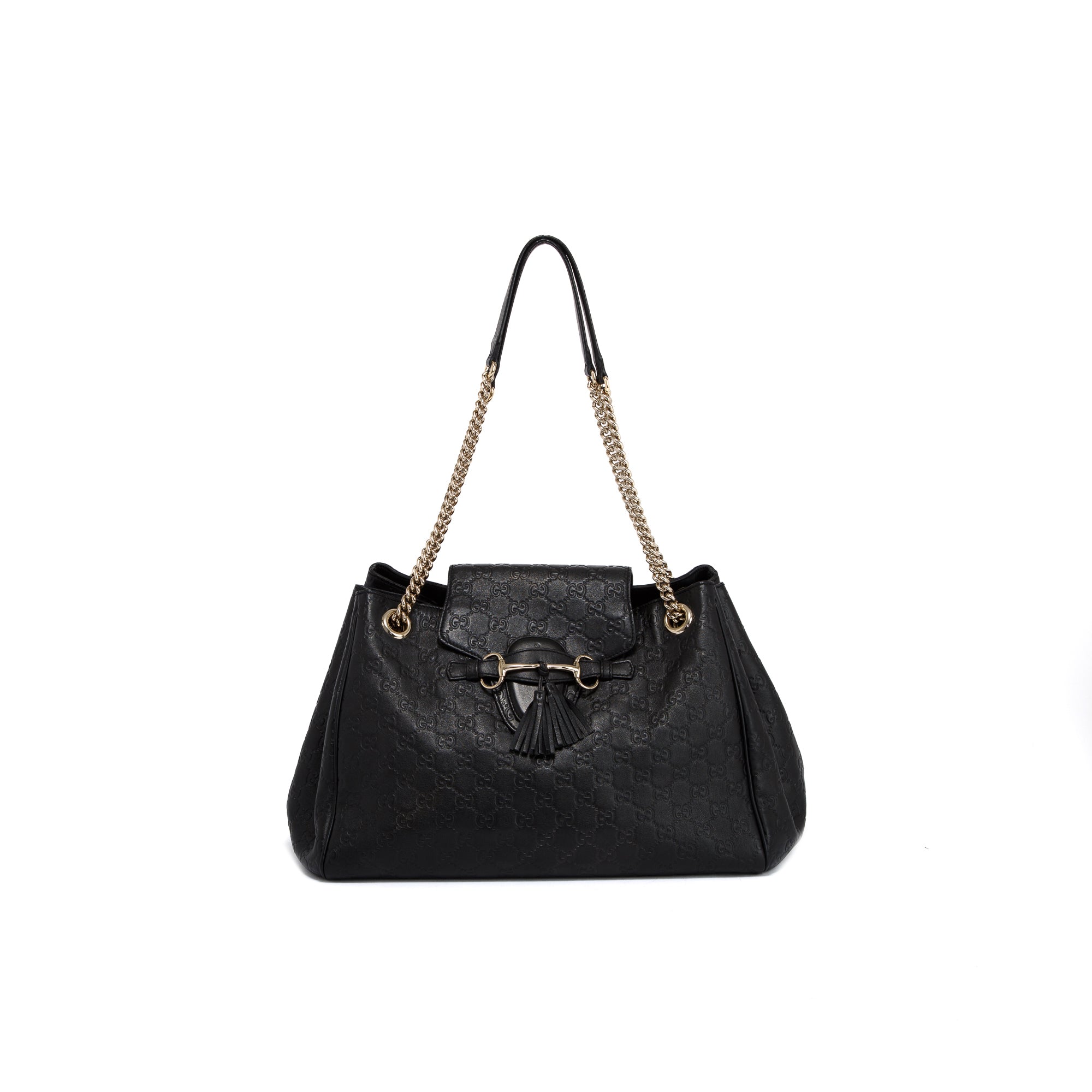 Gucci Large Guccissima Emily Chain Shoulder Bag