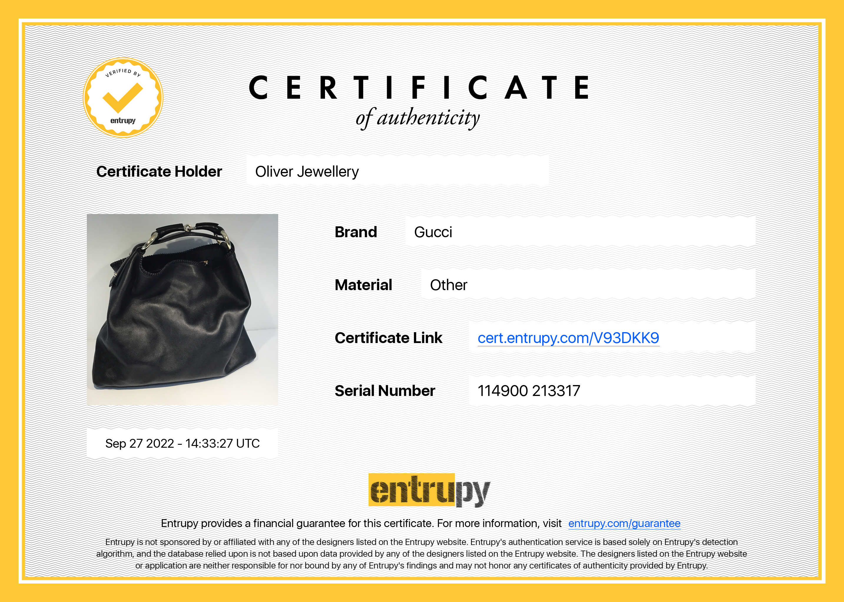 Gucci Large Leather Horsebit Hobo