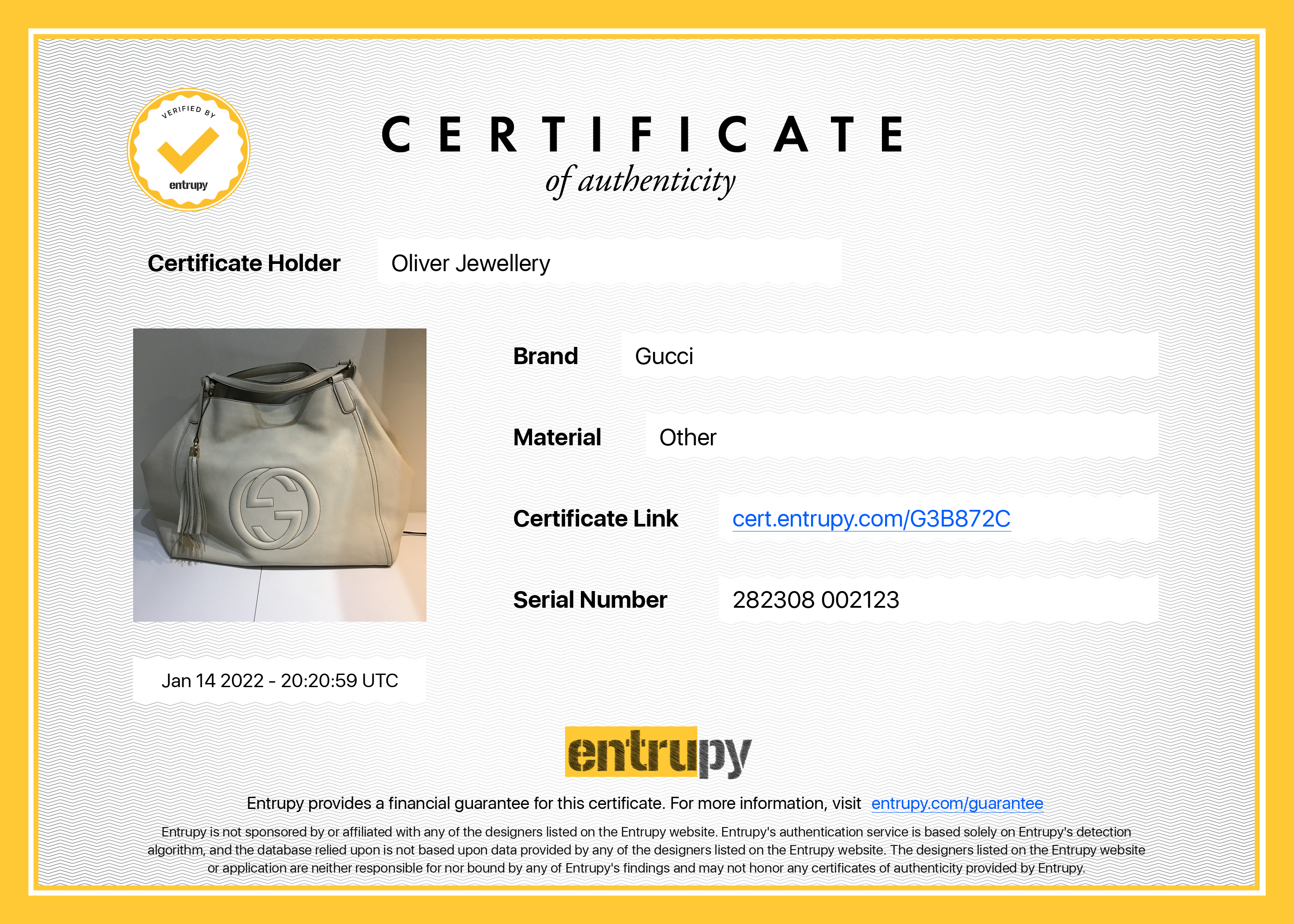 Gucci Large Soho Shoulder Bag