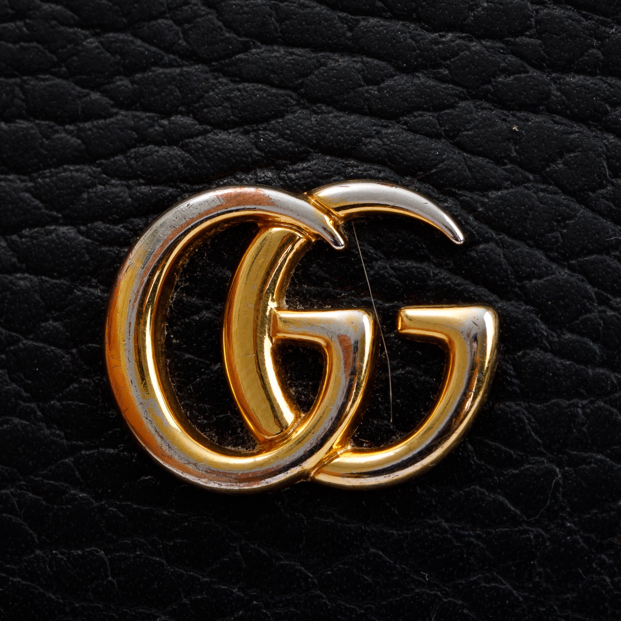 Gucci Marmont Leather Card Case Wallet