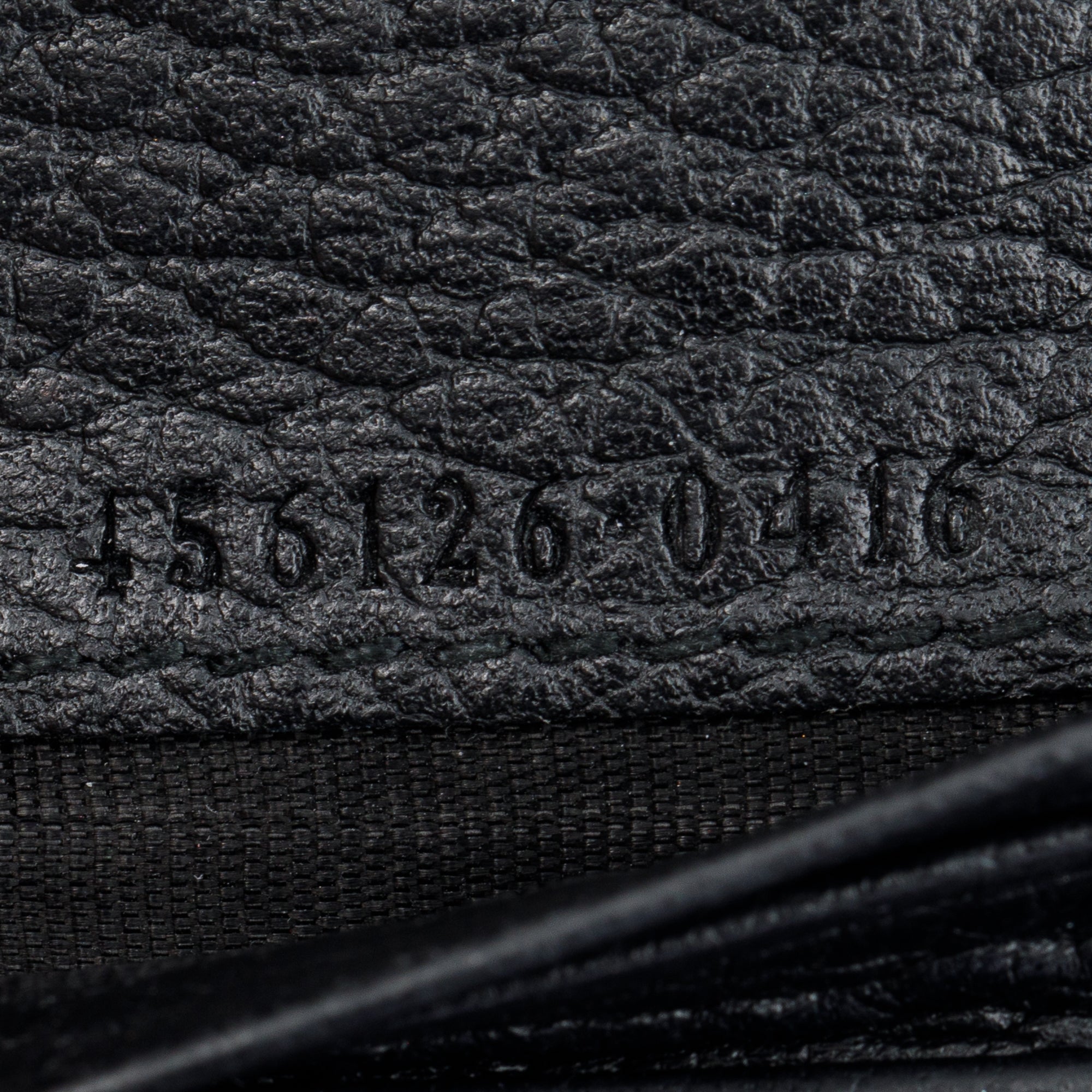 Gucci Marmont Leather Card Case Wallet