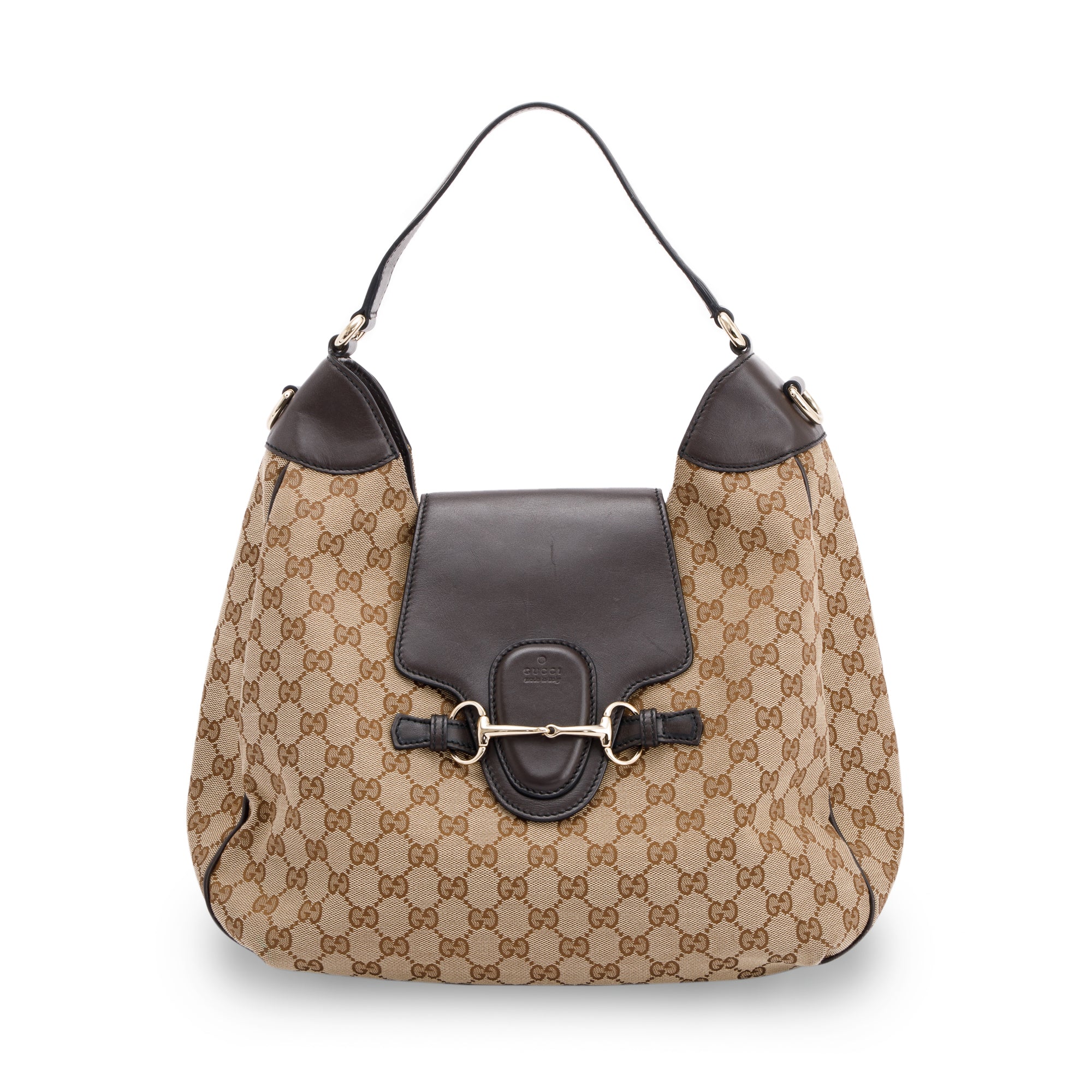 Gucci Medium GG Canvas Emily Hobo