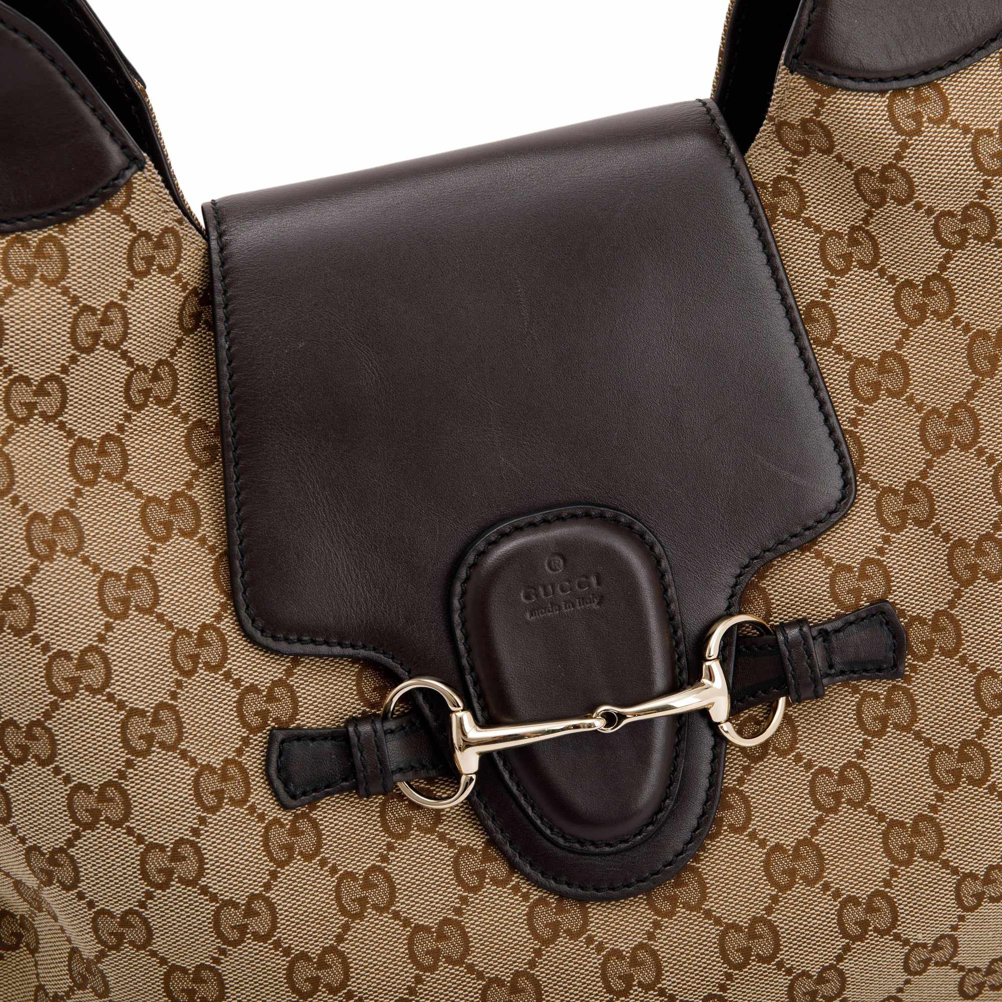 Gucci Medium GG Canvas Emily Hobo