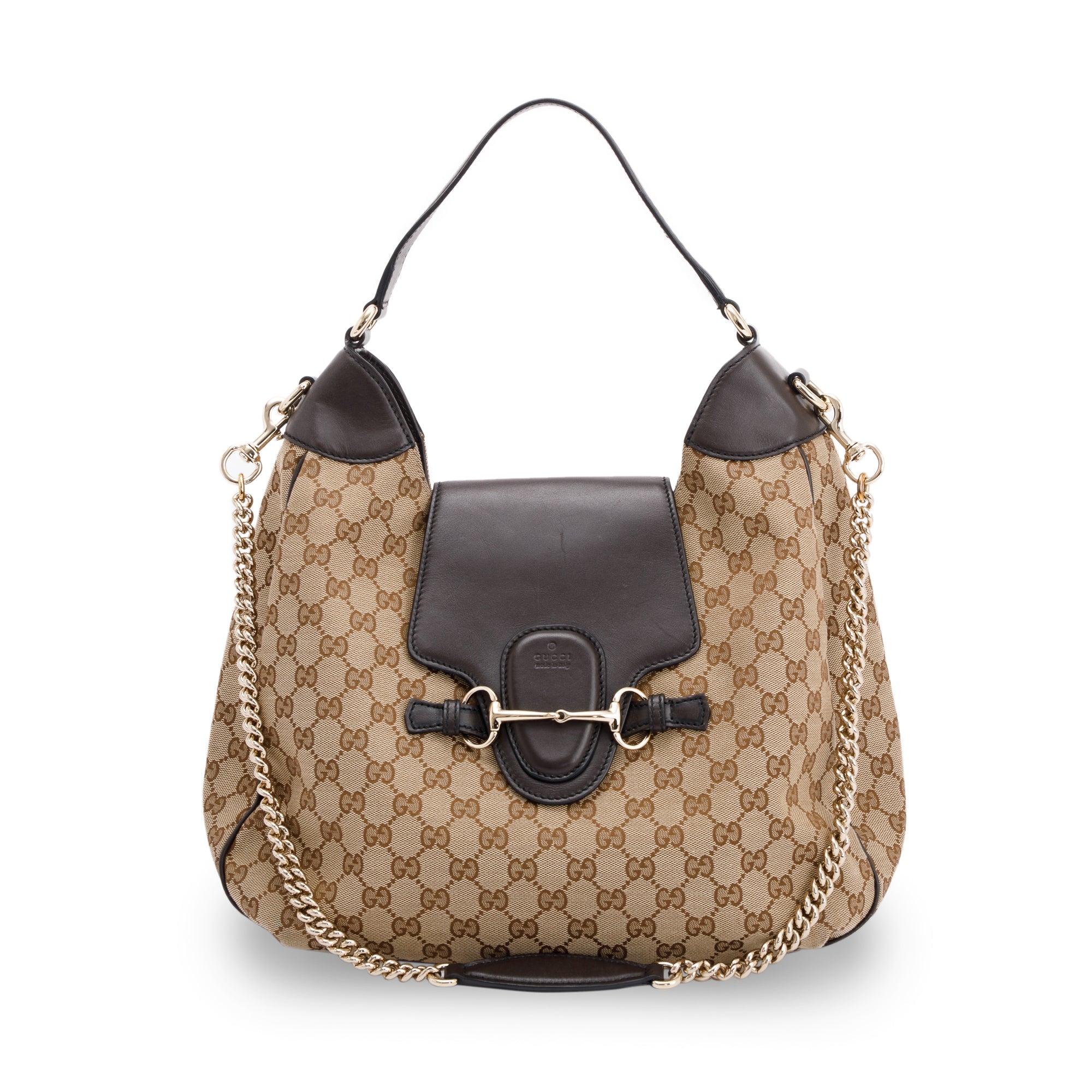 Gucci Medium GG Canvas Emily Hobo