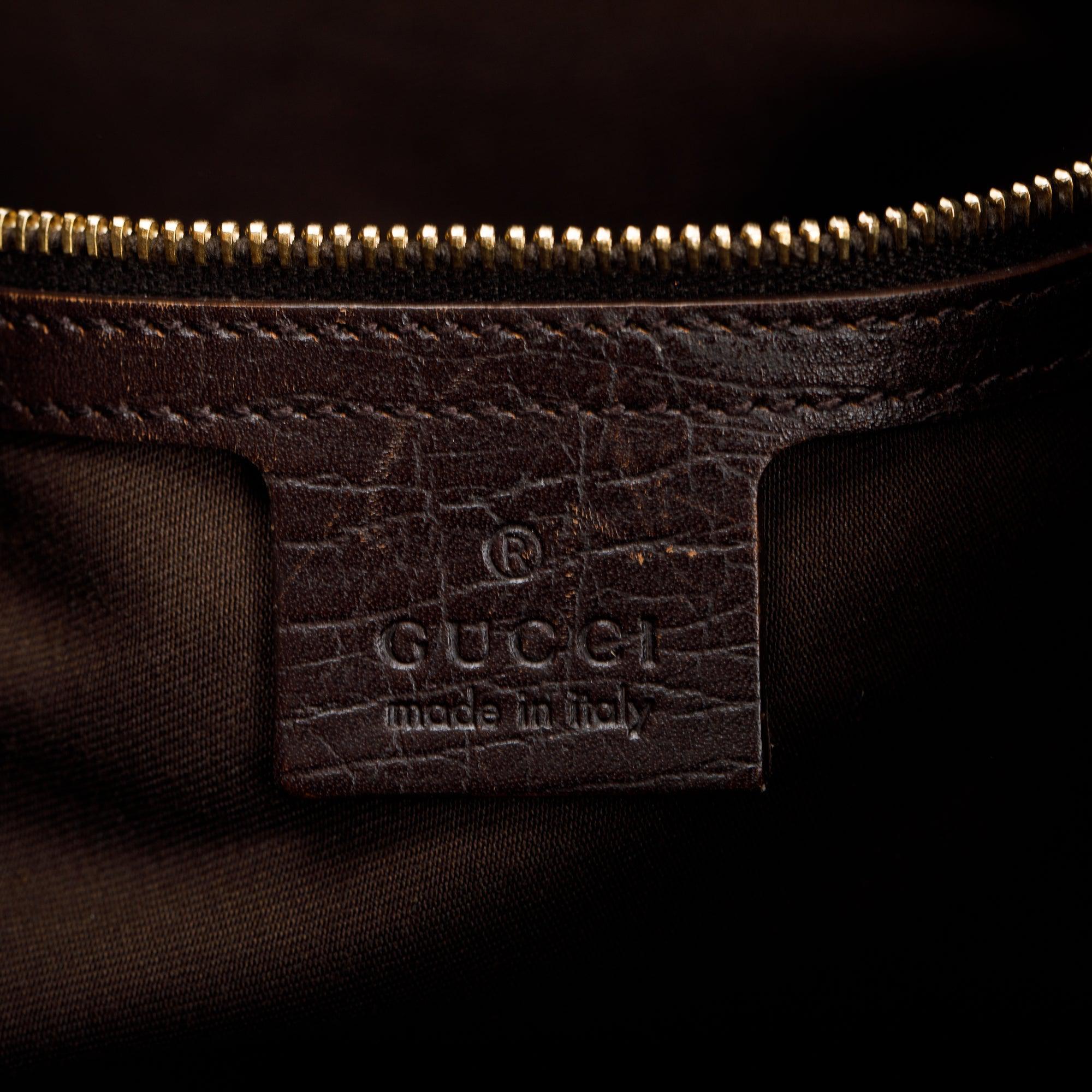 Gucci Medium GG Canvas Horsebit Hobo