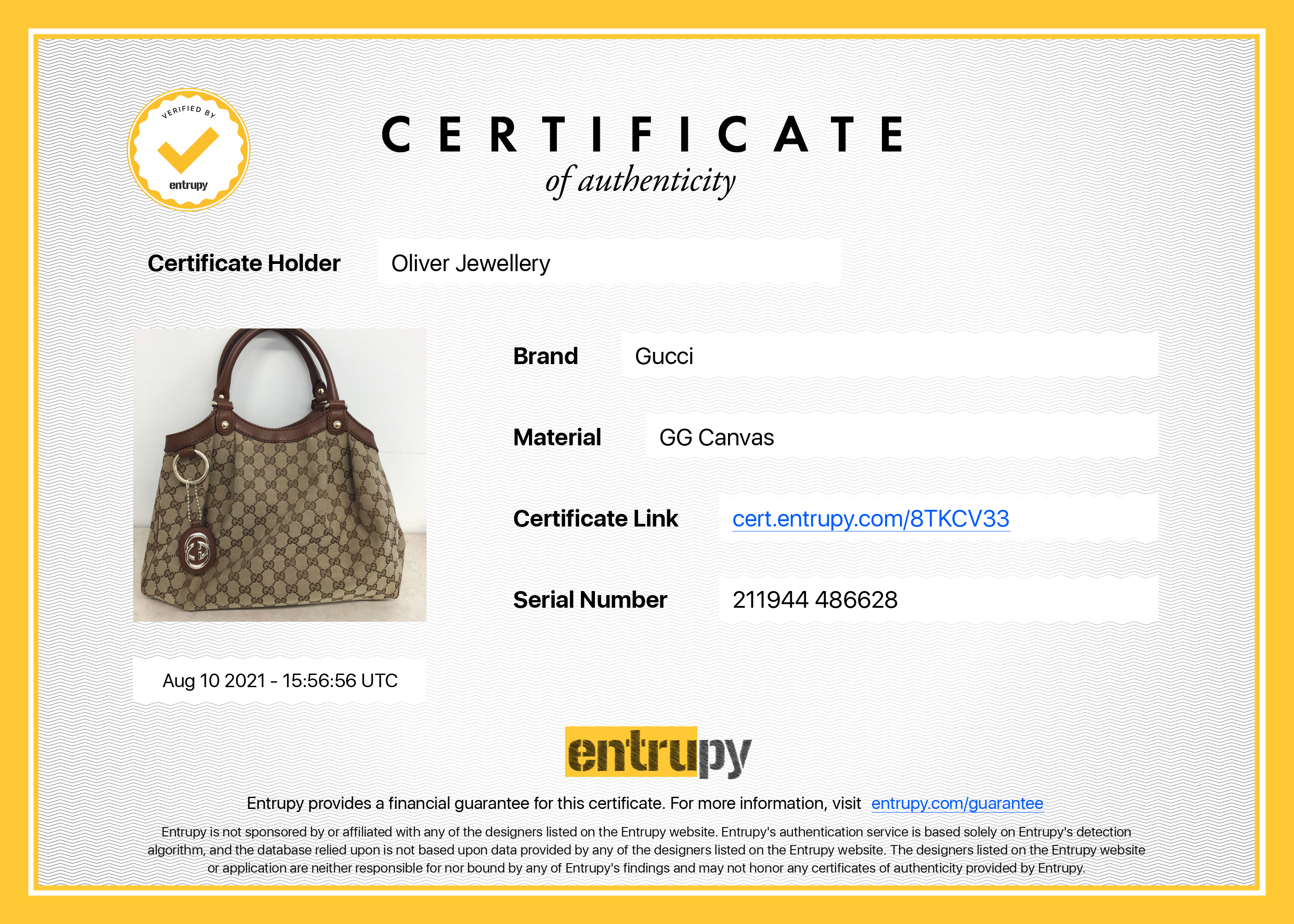 Gucci Medium GG Canvas Sukey Tote