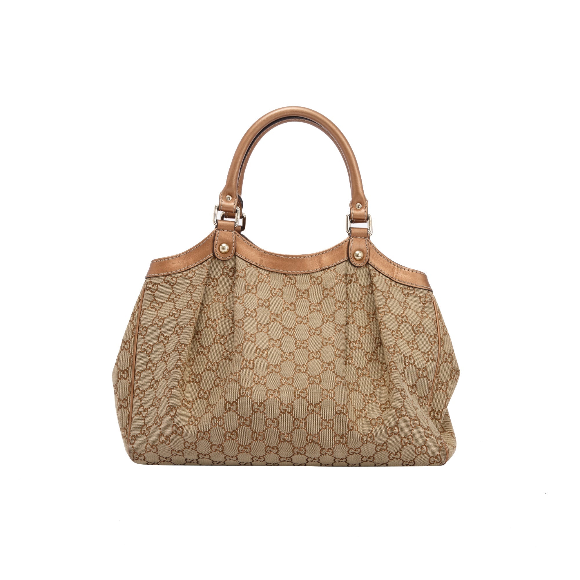 Gucci Medium GG Canvas Sukey Tote
