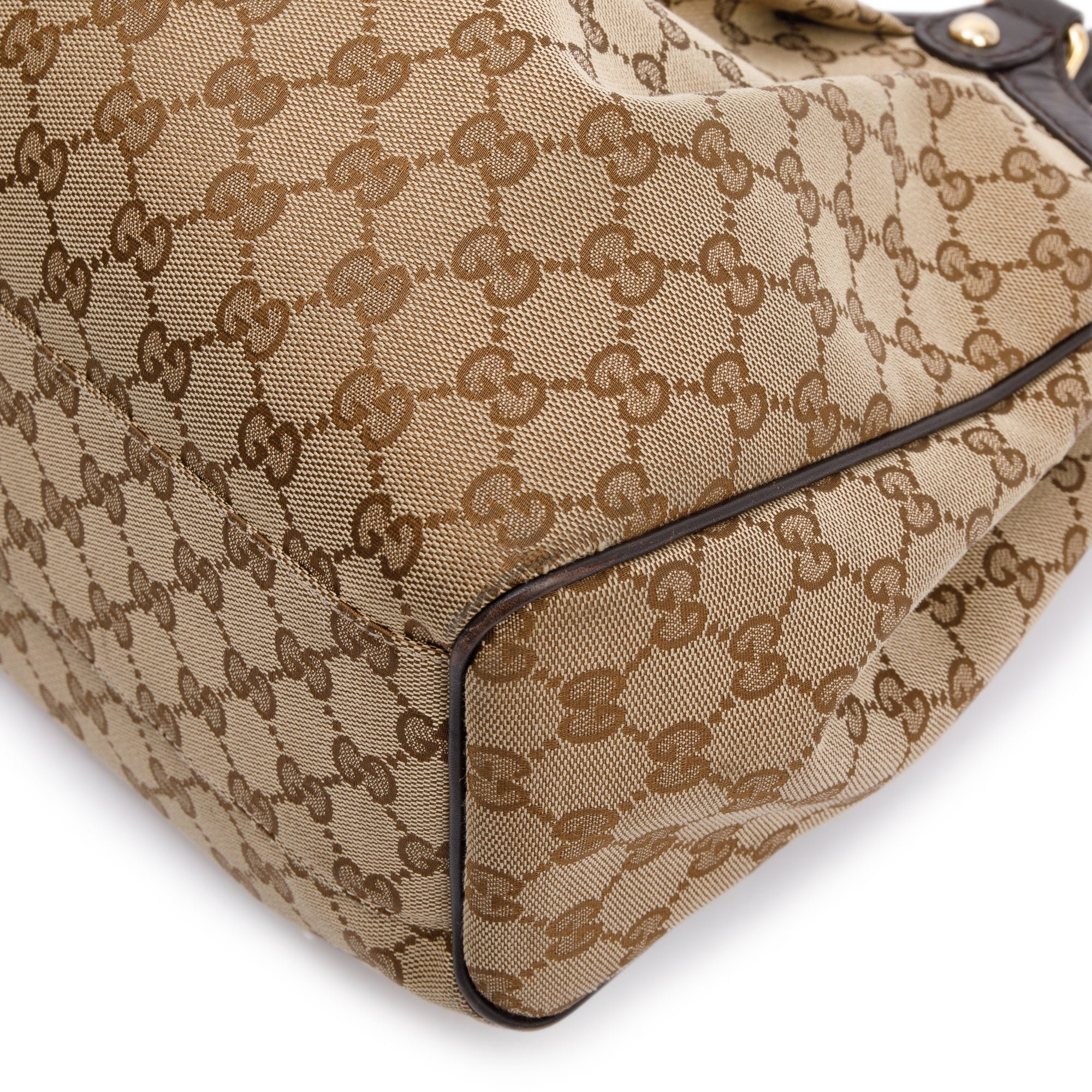 Gucci Medium GG Canvas Sukey Tote