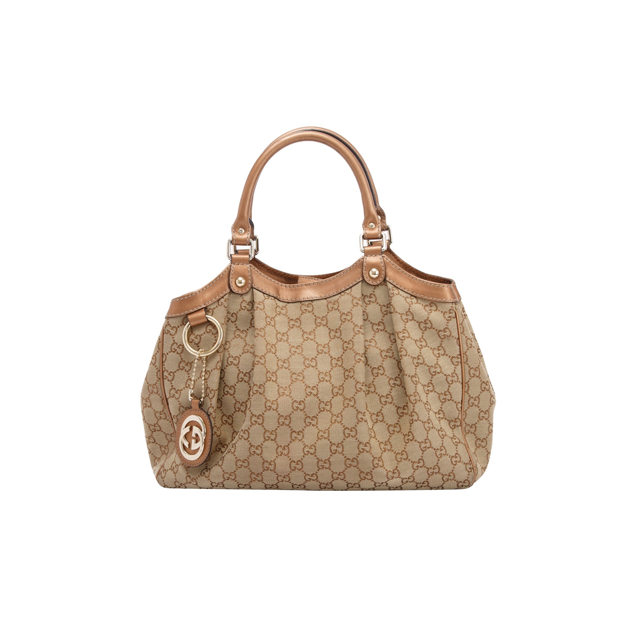 Gucci Medium GG Canvas Sukey Tote