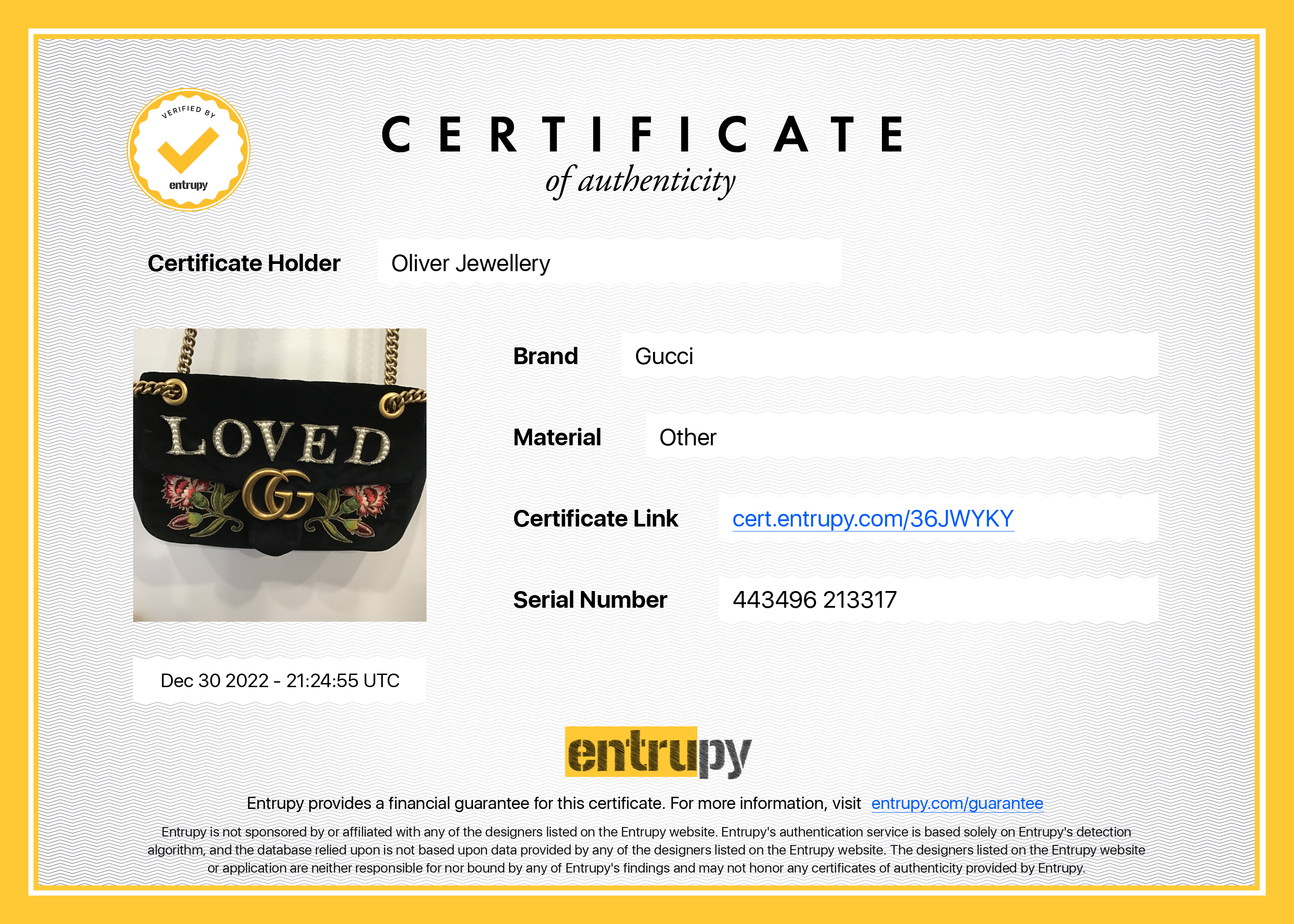 Gucci Medium GG Marmont Matelasse Velvet Loved Shoulder Bag