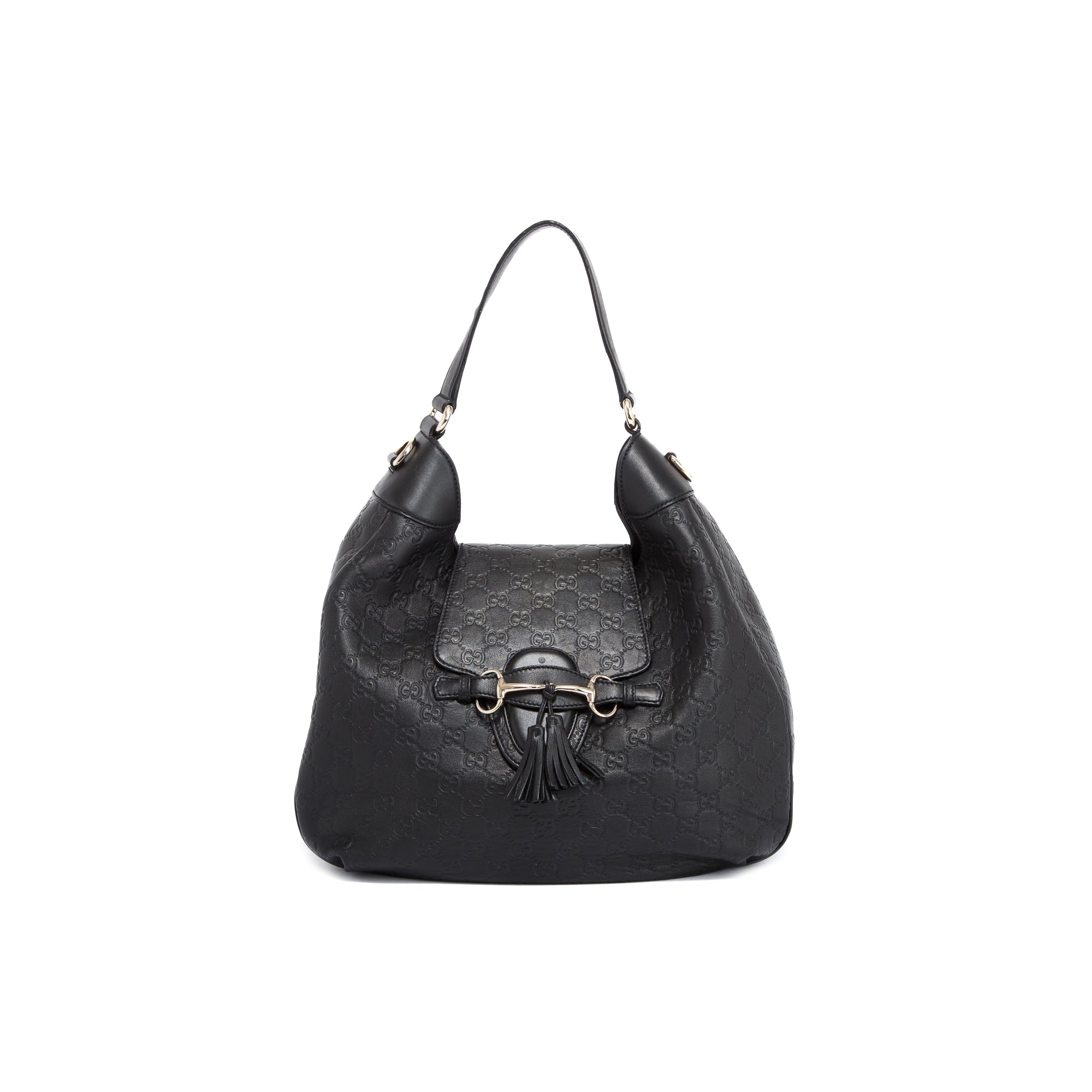 Gucci Medium Signature Leather Emily Hobo
