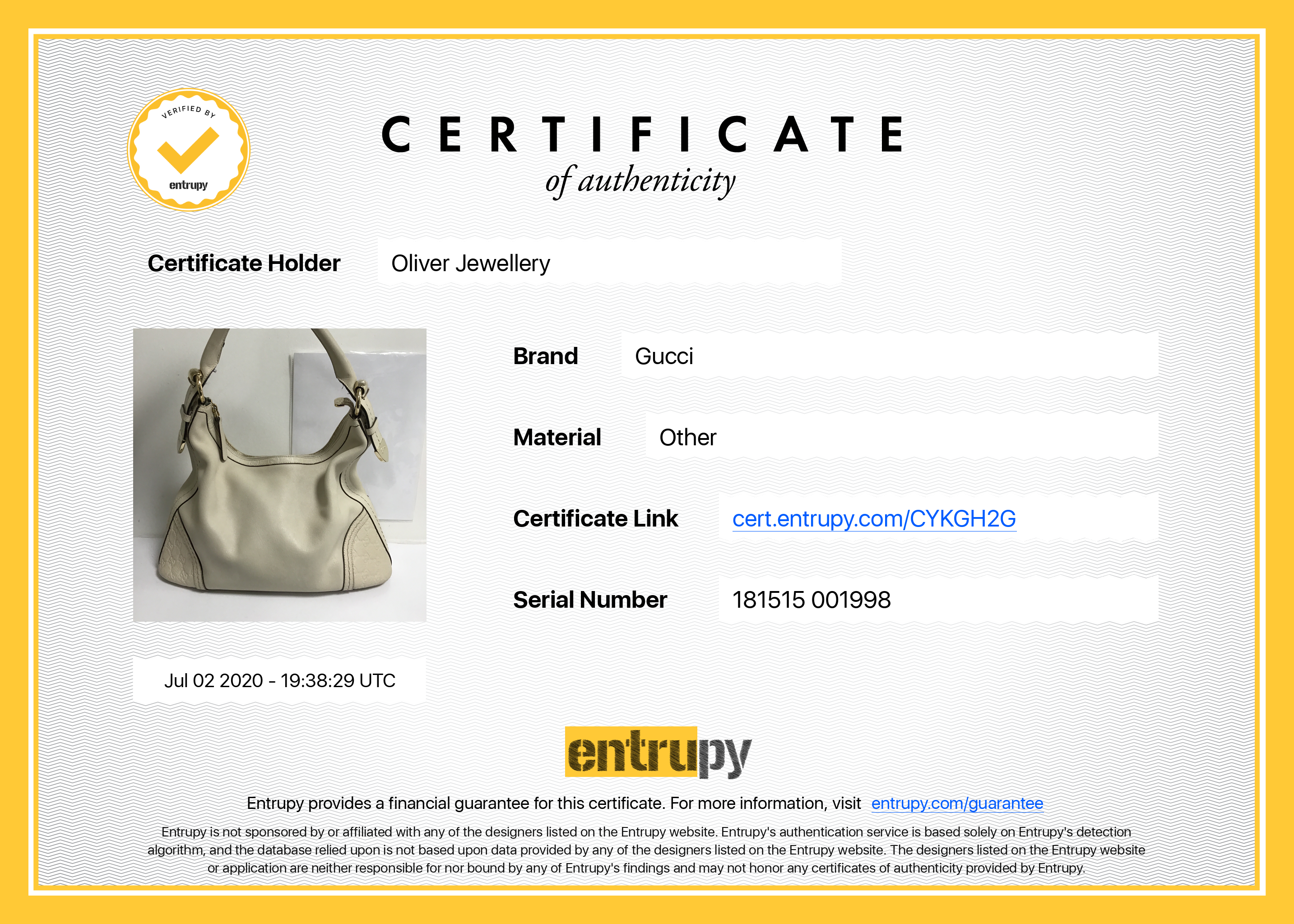 Gucci Medium Signature Signoria Hobo