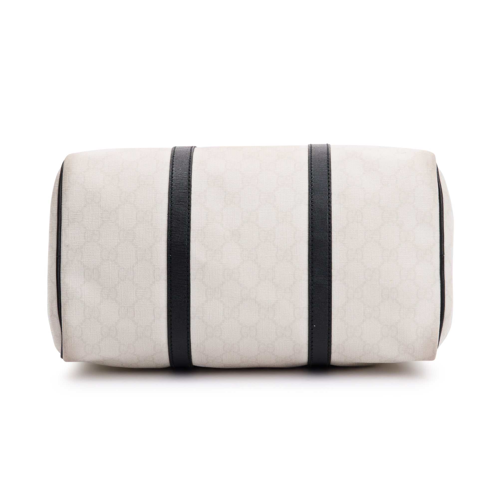 Gucci Medium White GG Supreme Joy Boston Bag