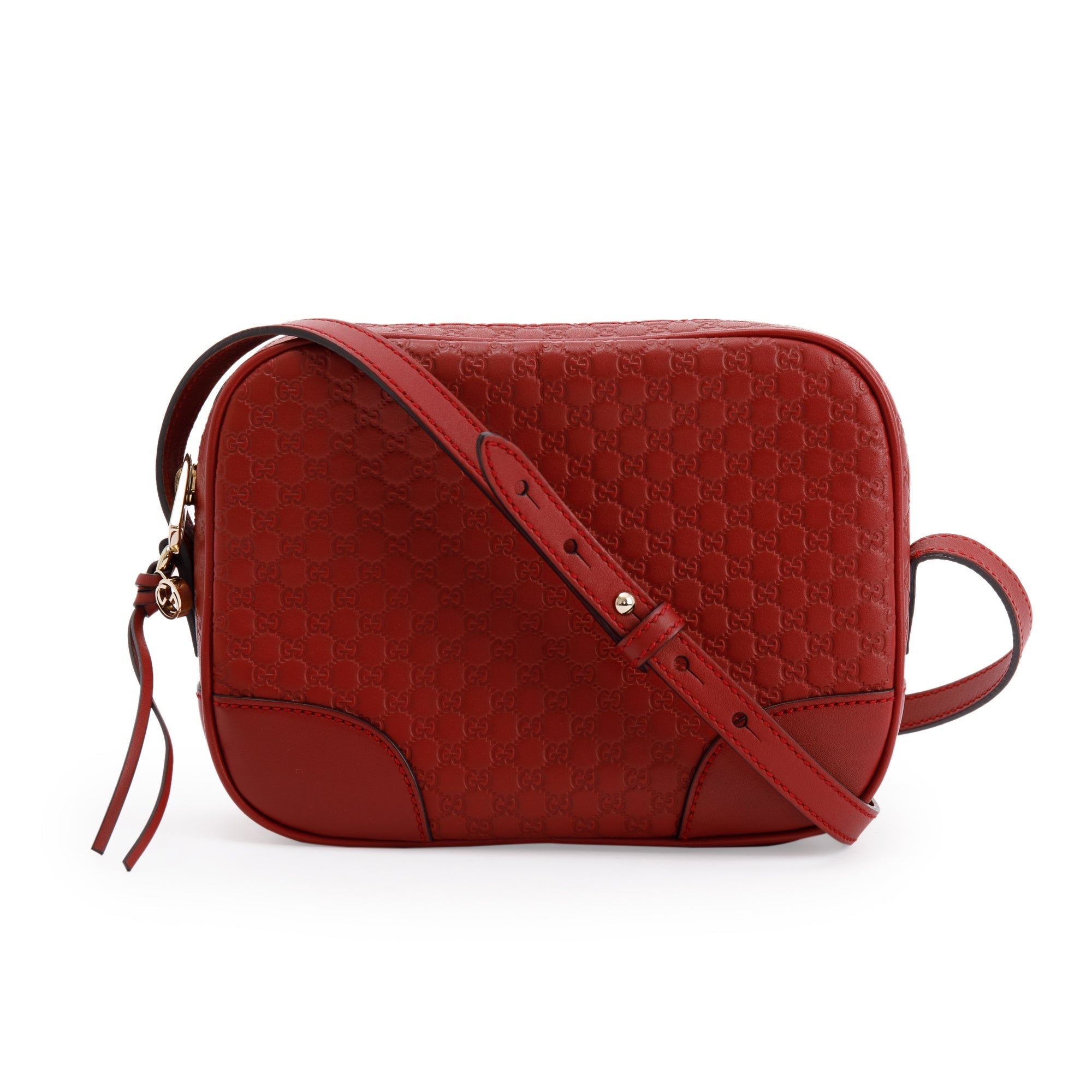 Gucci Microguccissima Mini Bree Crossbody Bag w/ Box