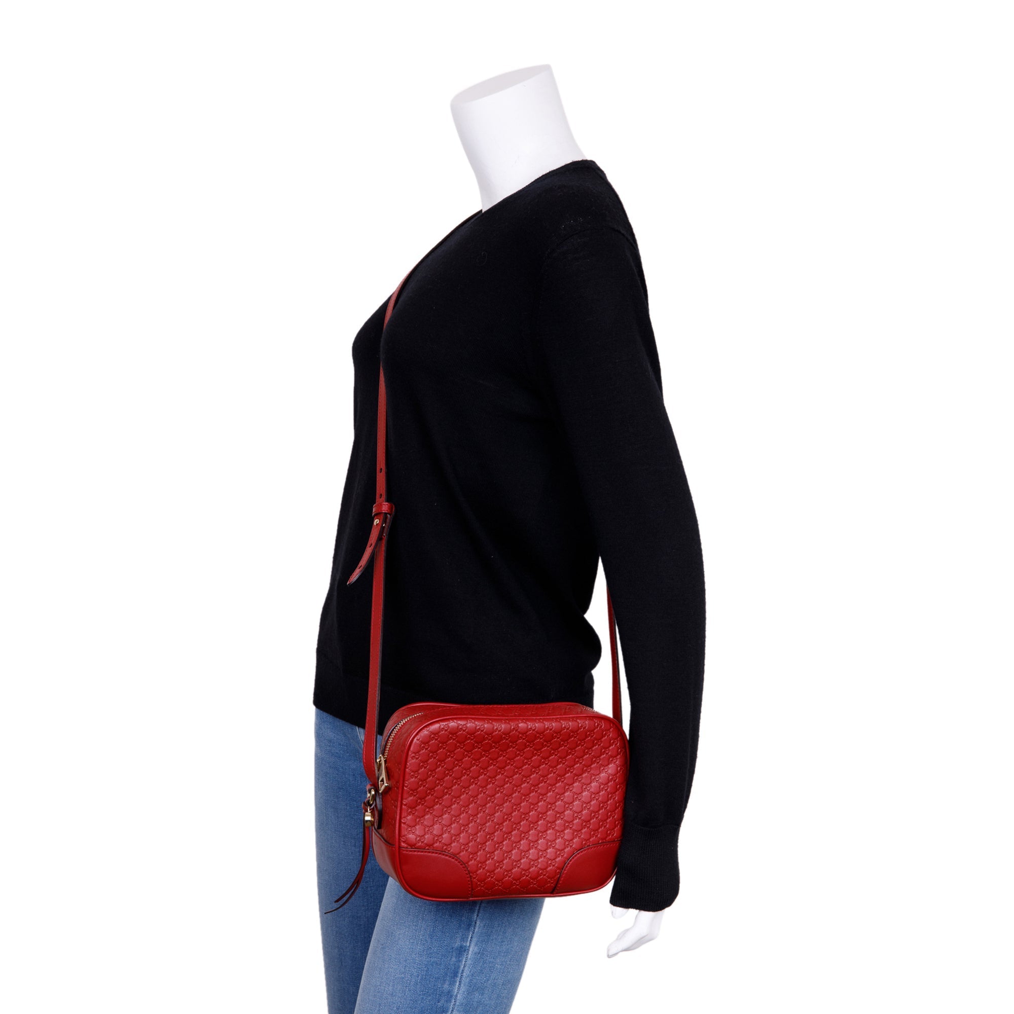 Gucci Microguccissima Mini Bree Crossbody Bag w/ Box – Oliver