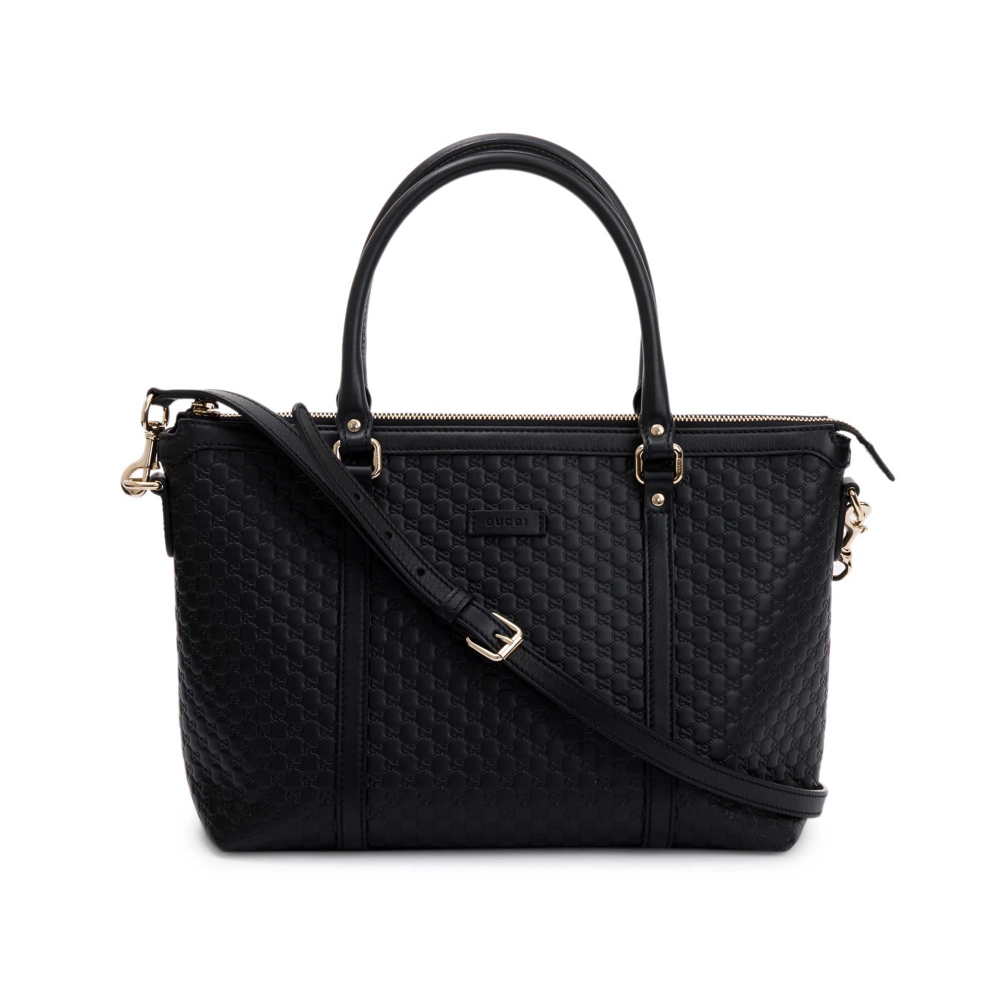 Gucci Microguccissima Small Zippered Margaux Bag w/ Box