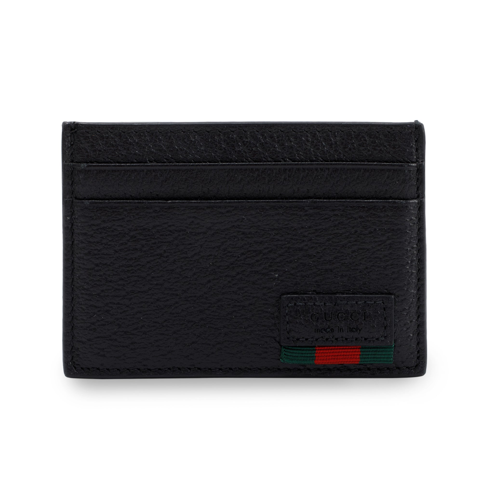 Gucci Money Clip Web Card Holder