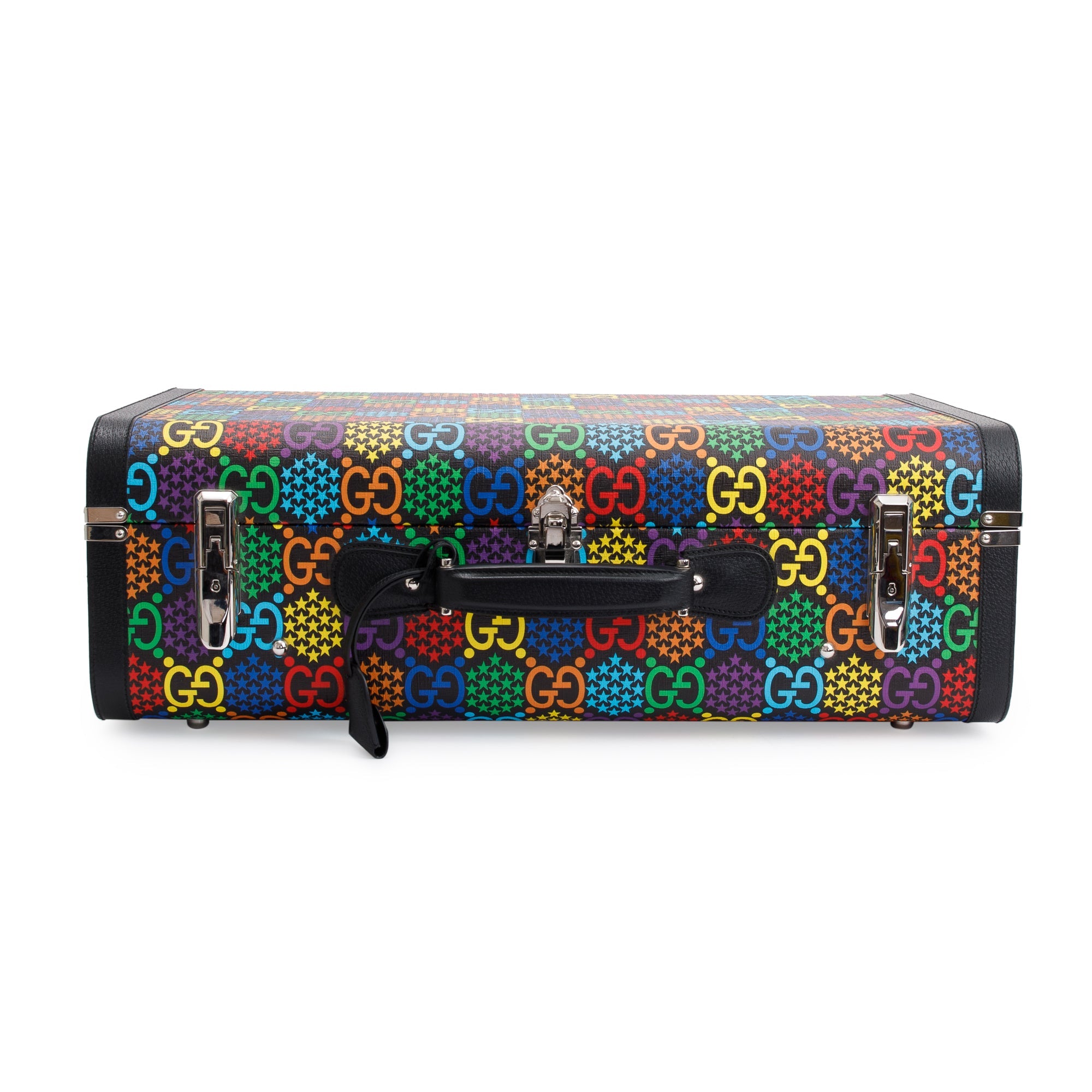 Gucci Multicolour GG Psychedelic Trunk Suitcase