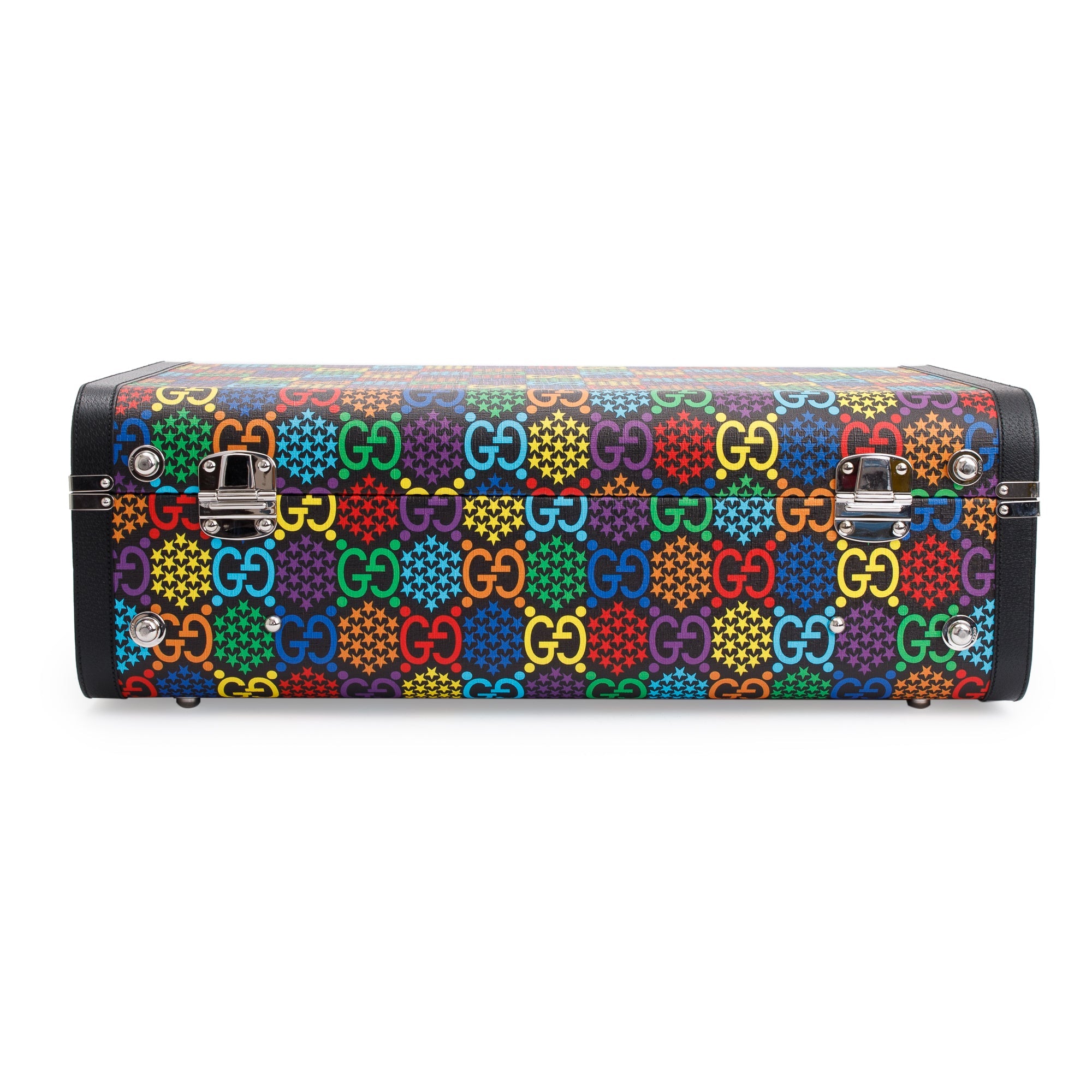 Gucci Multicolour GG Psychedelic Trunk Suitcase