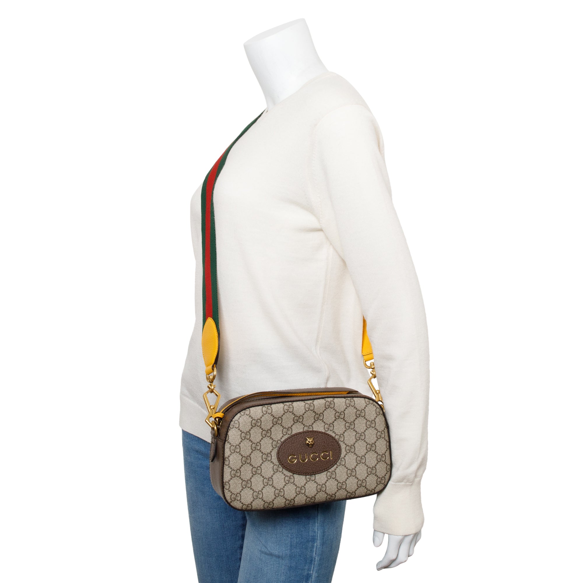 Gucci Neo Vintage GG Supreme Messenger Bag w/ Box