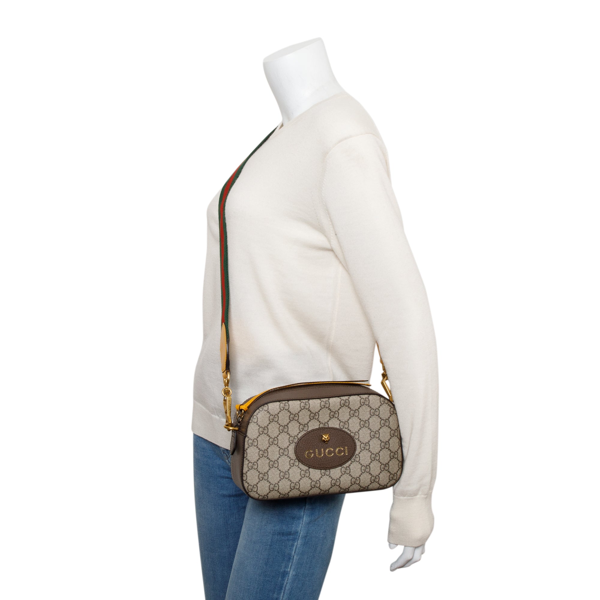 Gucci Neo Vintage GG Supreme Messenger Bag w/ Box