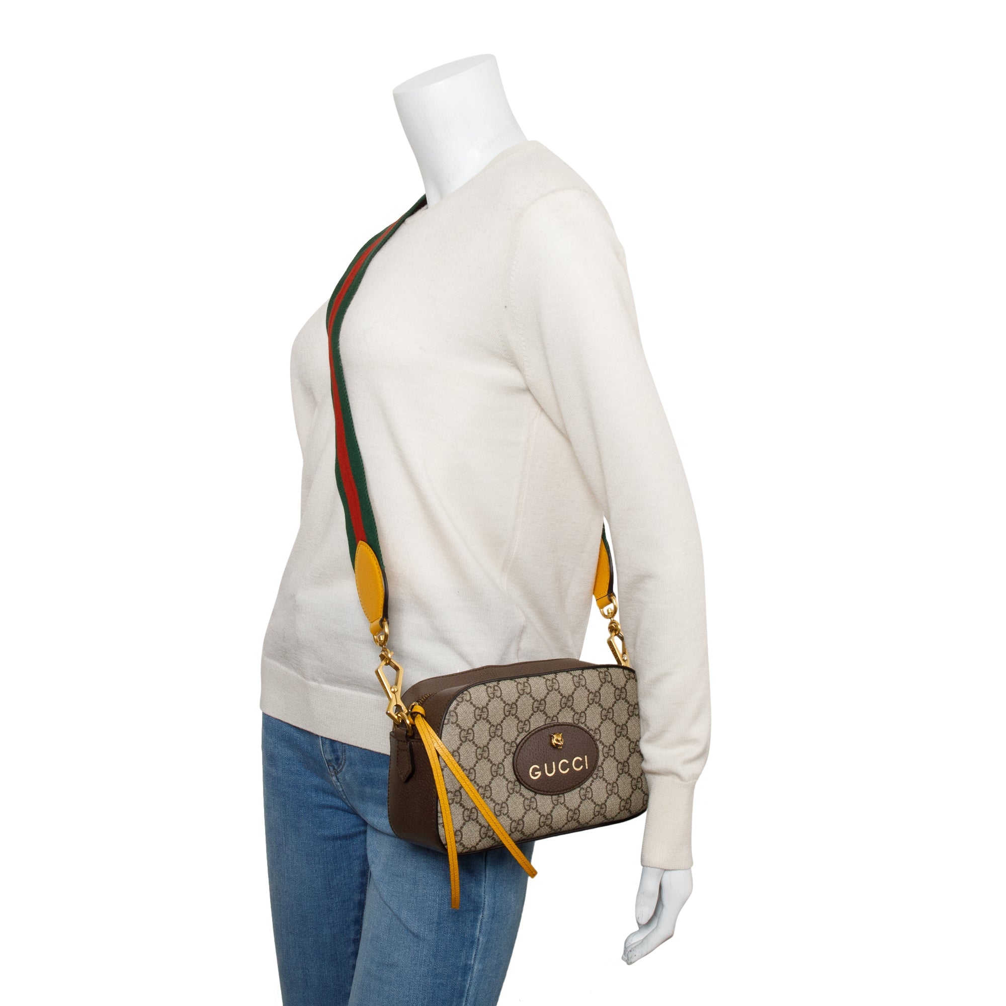 Gucci Neo Vintage GG Supreme Messenger Bag w/ Box