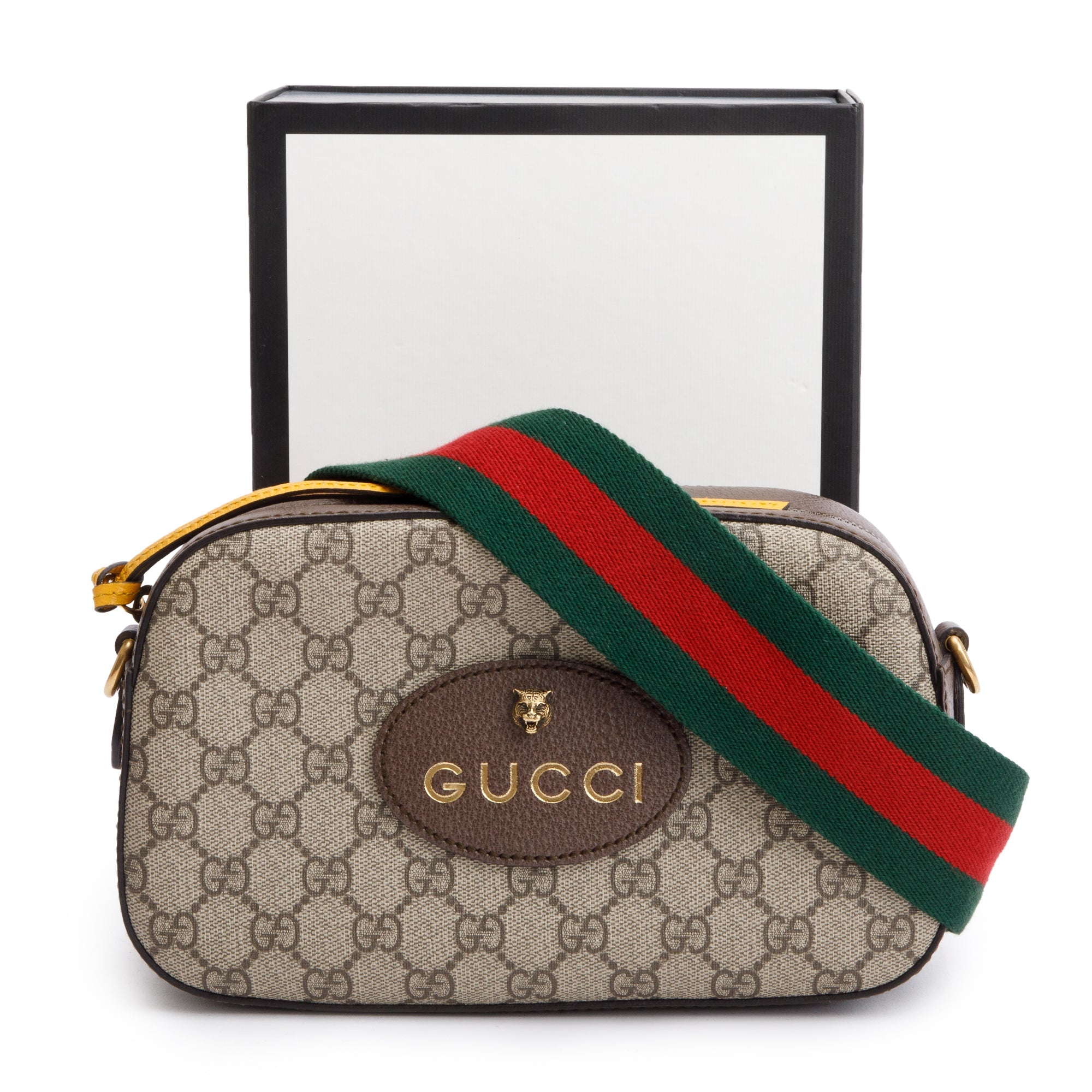 Gucci Neo Vintage GG Supreme Messenger Bag w/ Box