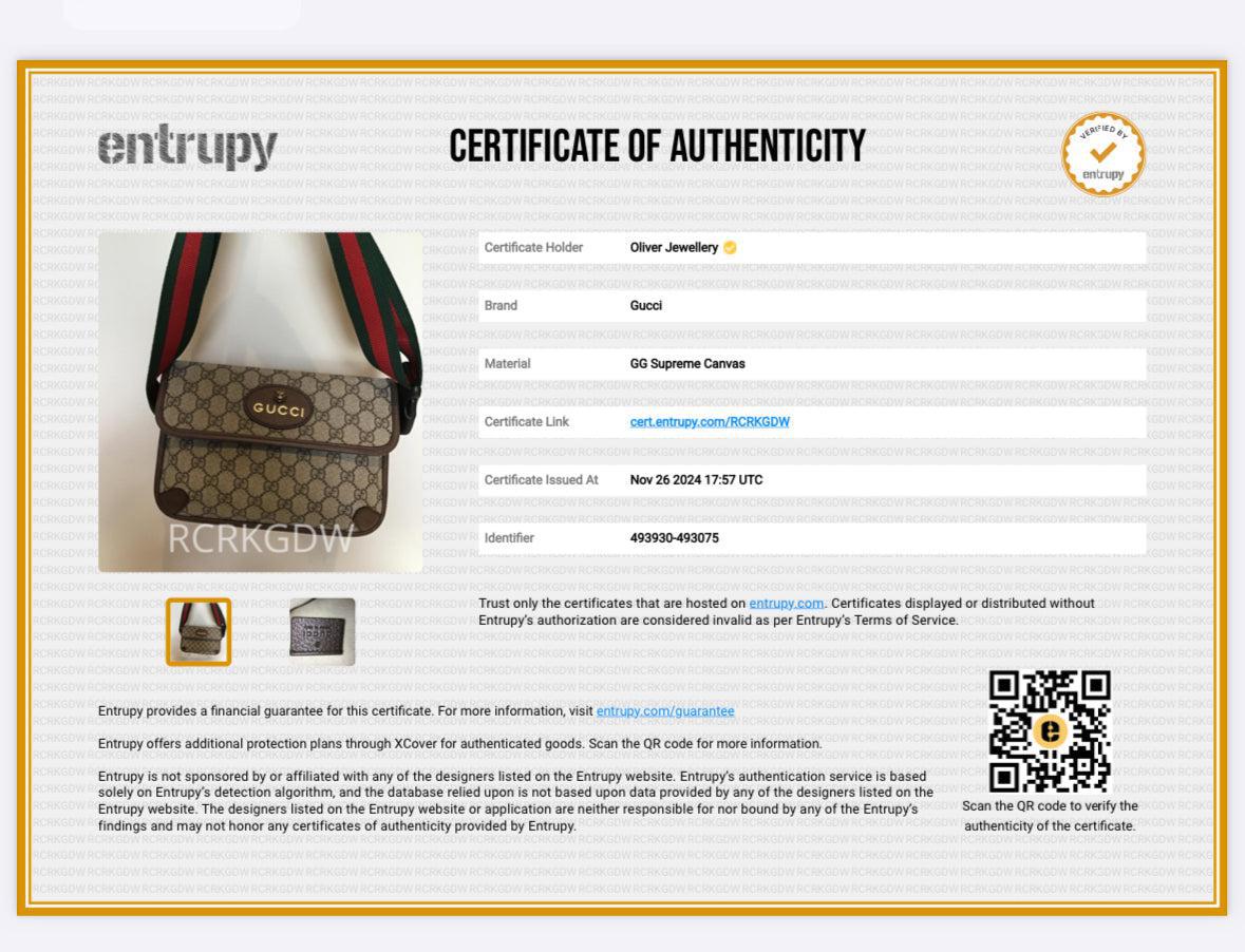 Gucci Neo Vintage GG Supreme Small Belt Bag