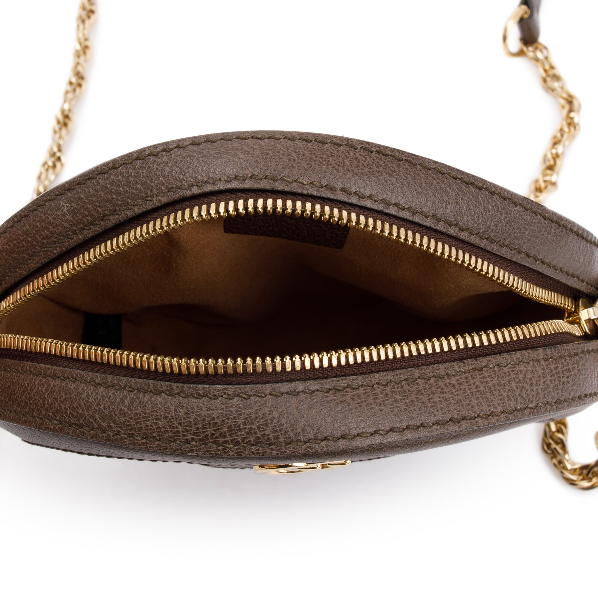 Gucci Ophidia GG Mini Round Shoulder Bag