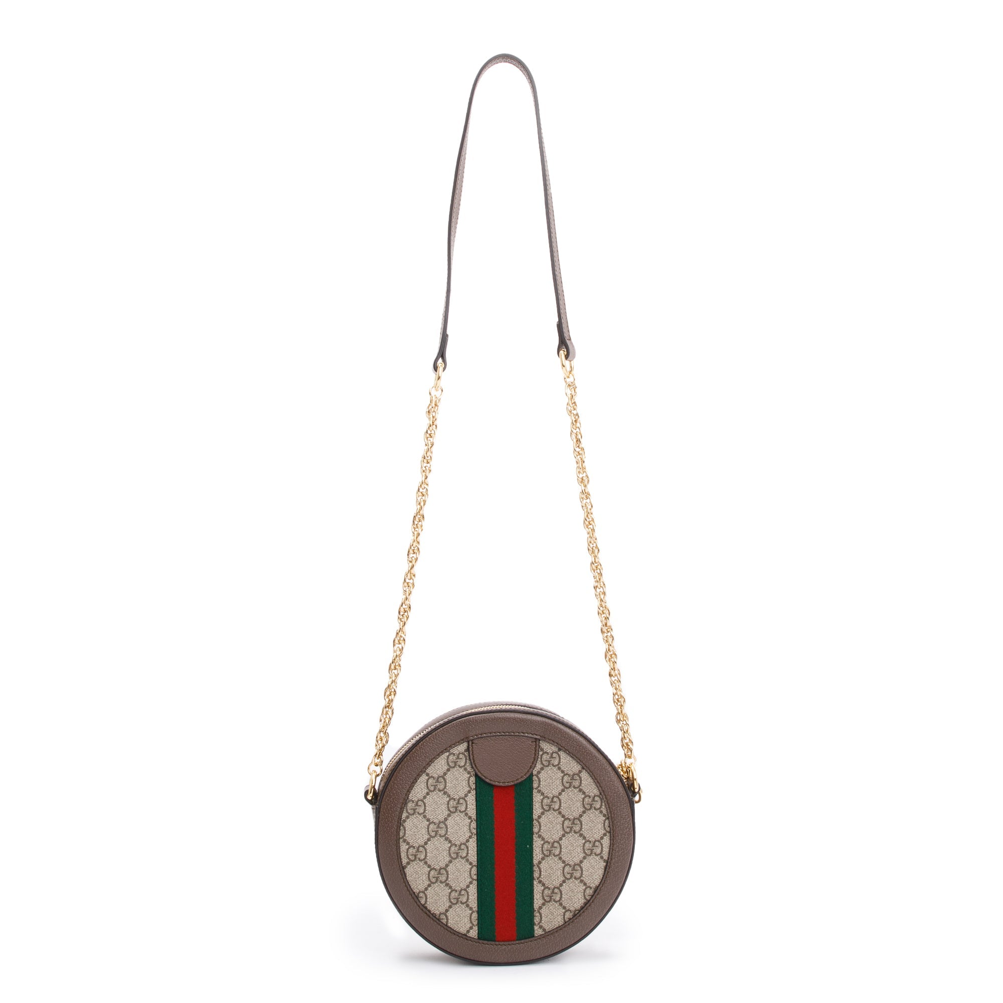 Gucci Ophidia GG Mini Round Shoulder Bag