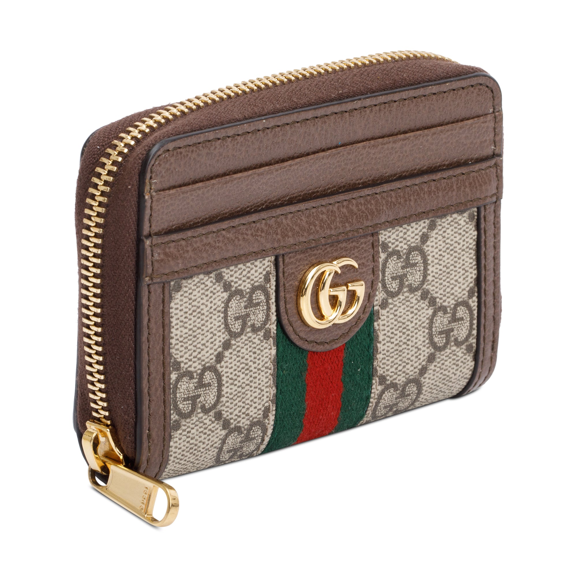 Gucci Ophidia GG Supreme Canvas Card Case Wallet