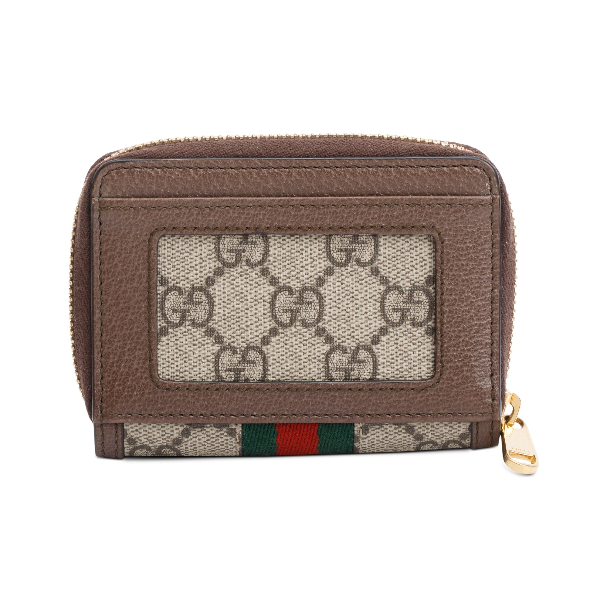 Gucci Ophidia GG Supreme Canvas Card Case Wallet
