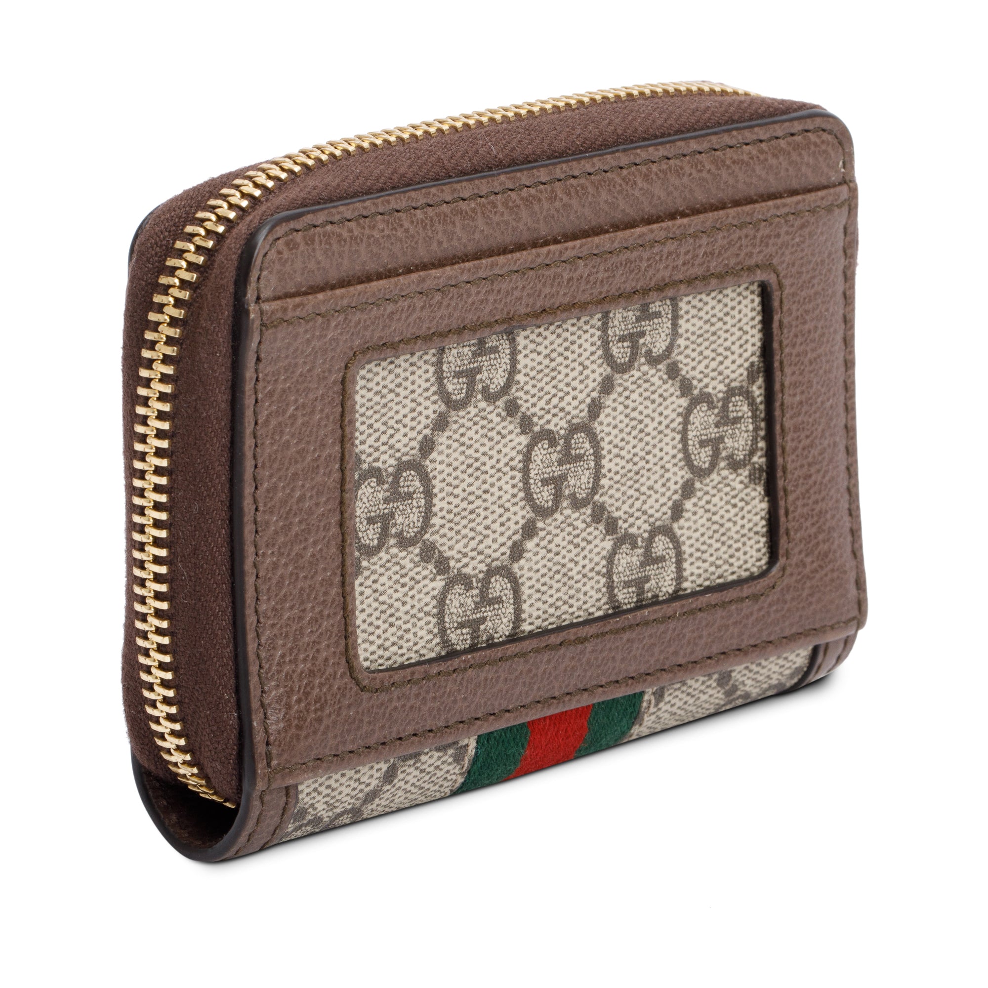 Gucci Ophidia GG Supreme Canvas Card Case Wallet