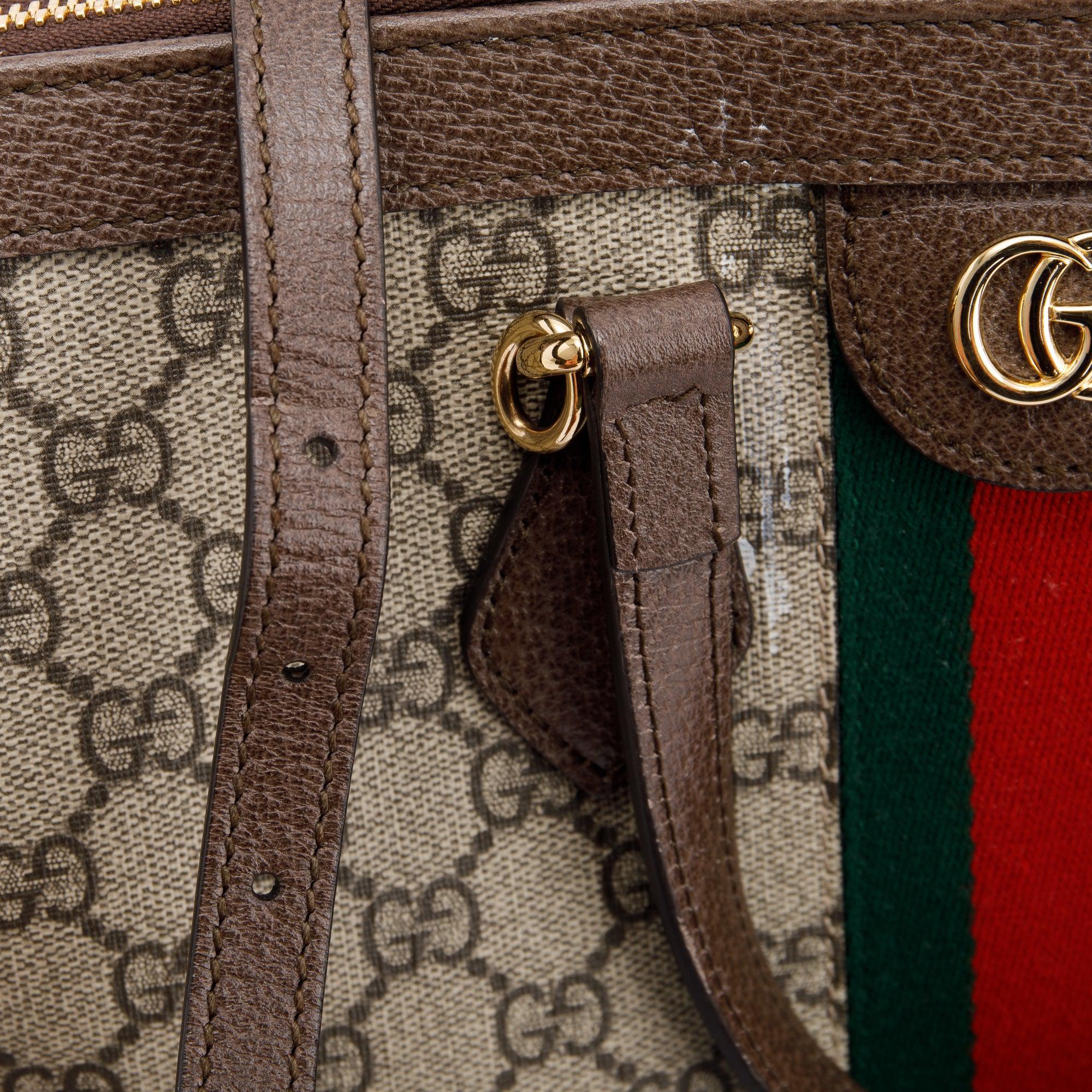 Gucci Ophidia GG Supreme Medium Tote Bag w/ Strap