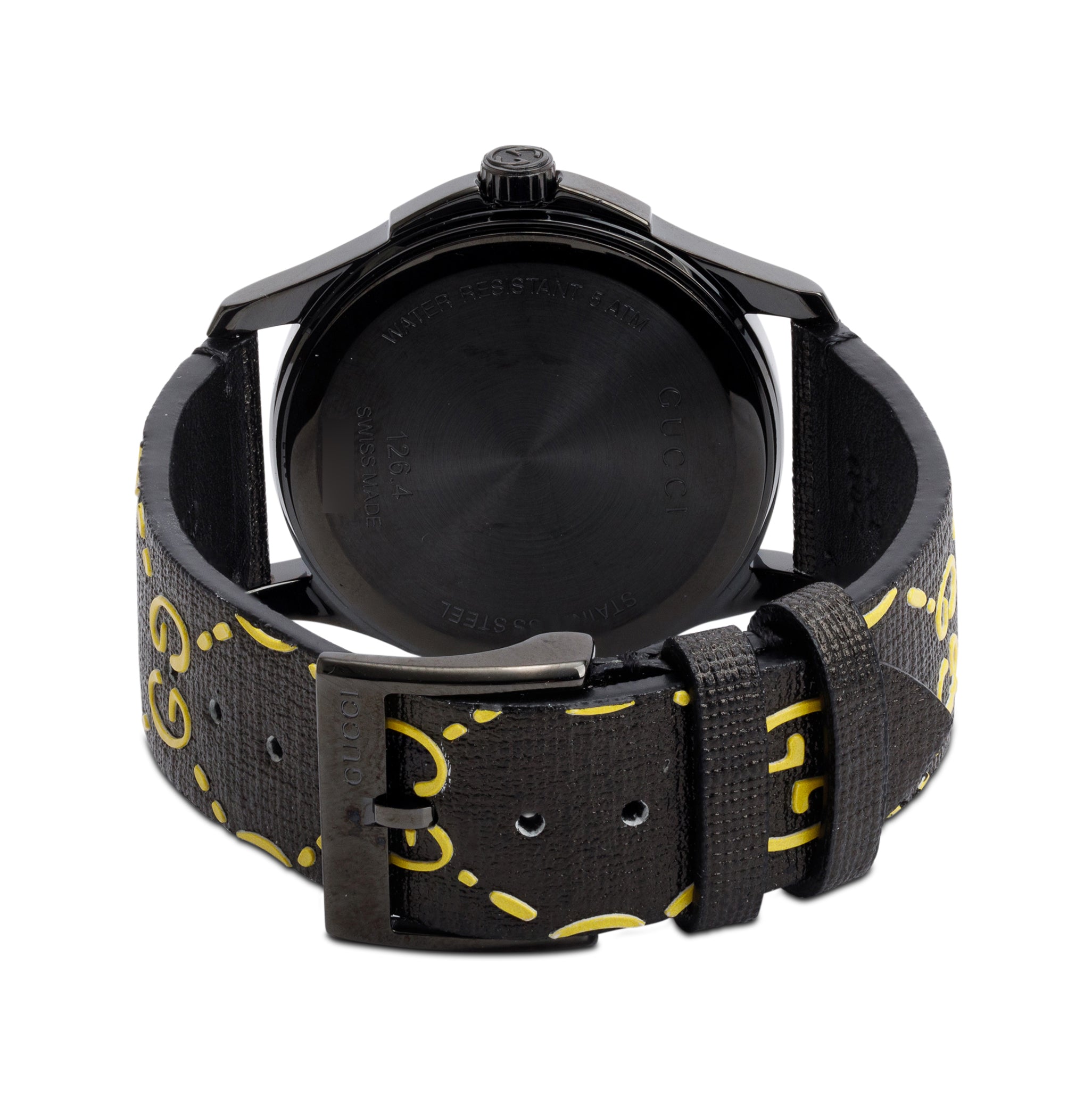 Gucci PVD Stainless Steel Ghost G-Timeless 38 MM Quartz Watch