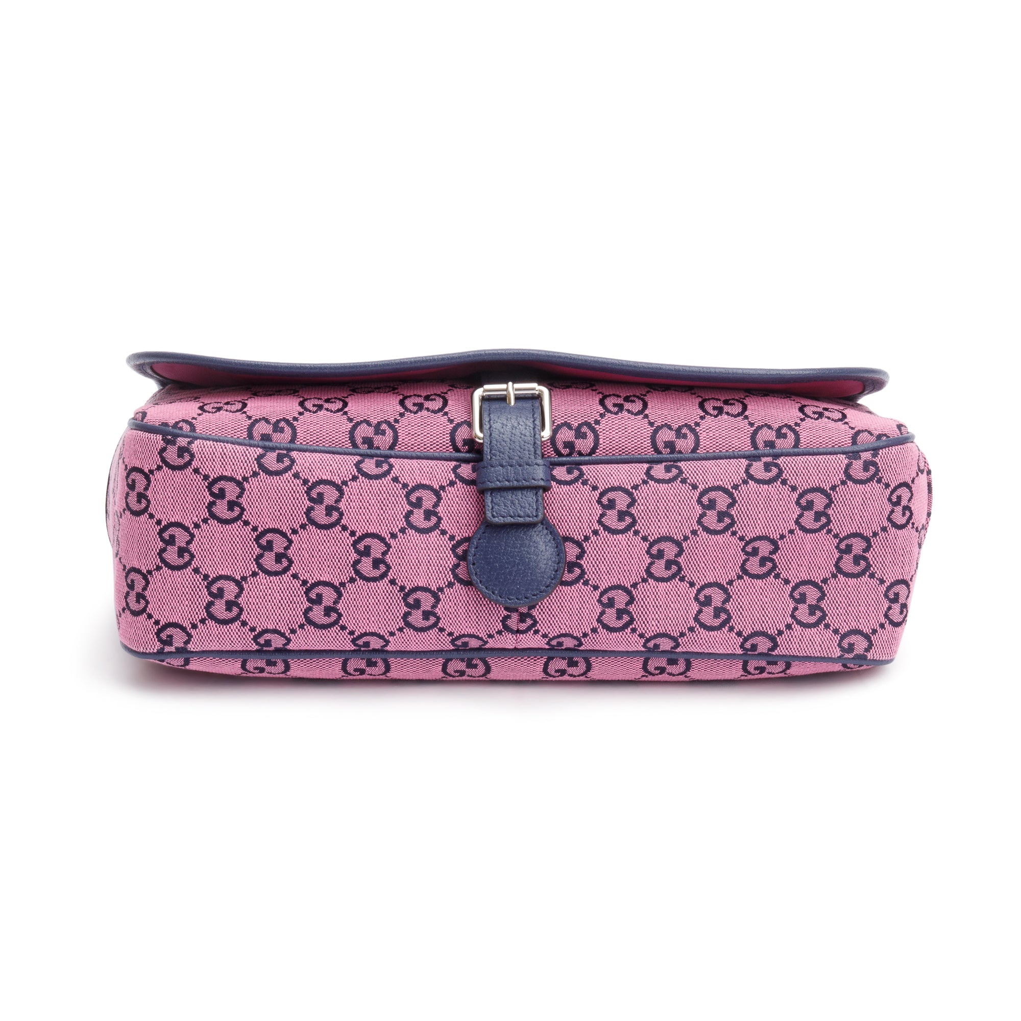 Gucci Pink GG Canvas Children's Messenger Bag