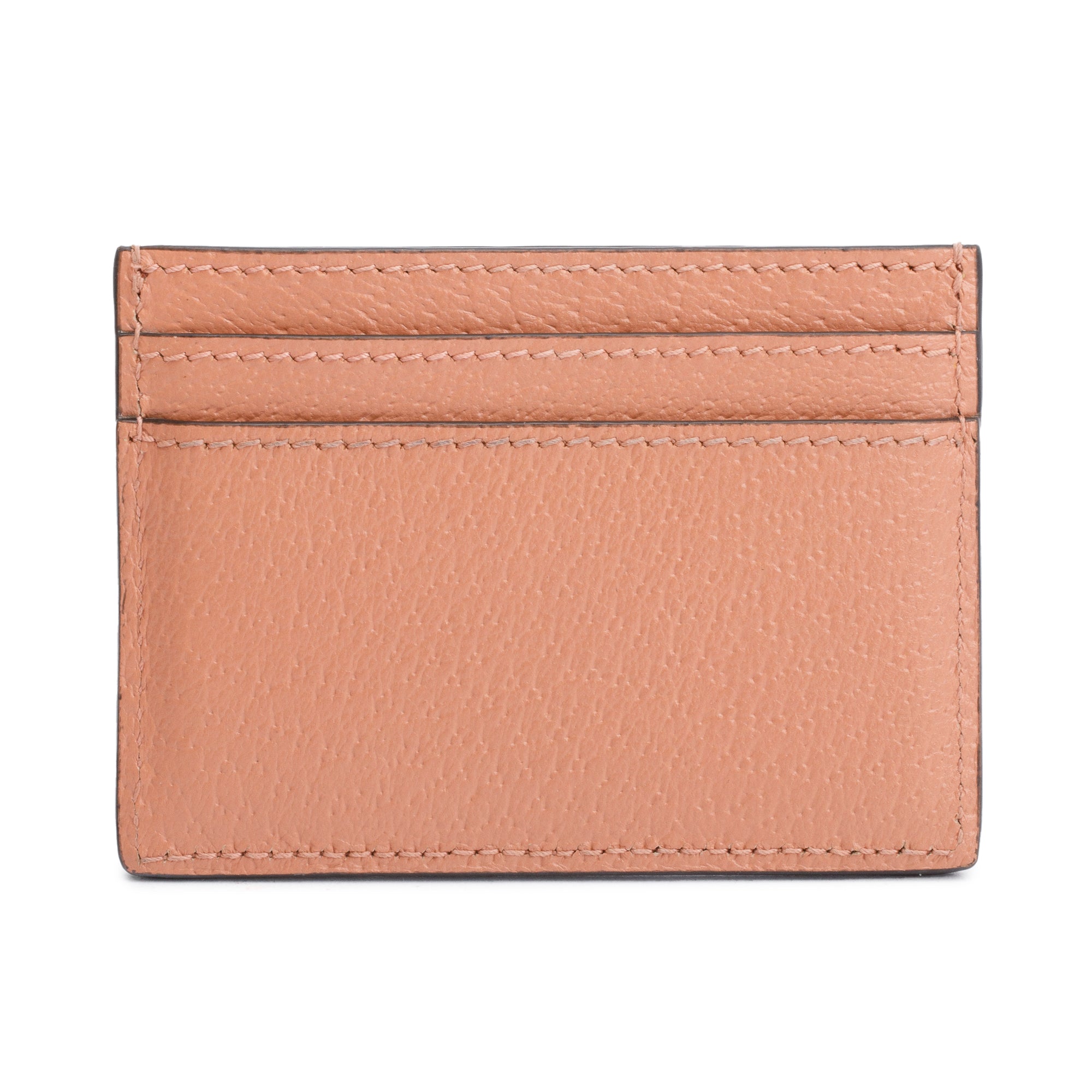 Gucci Pink Ophidia GG Supreme Card Case w/ Box