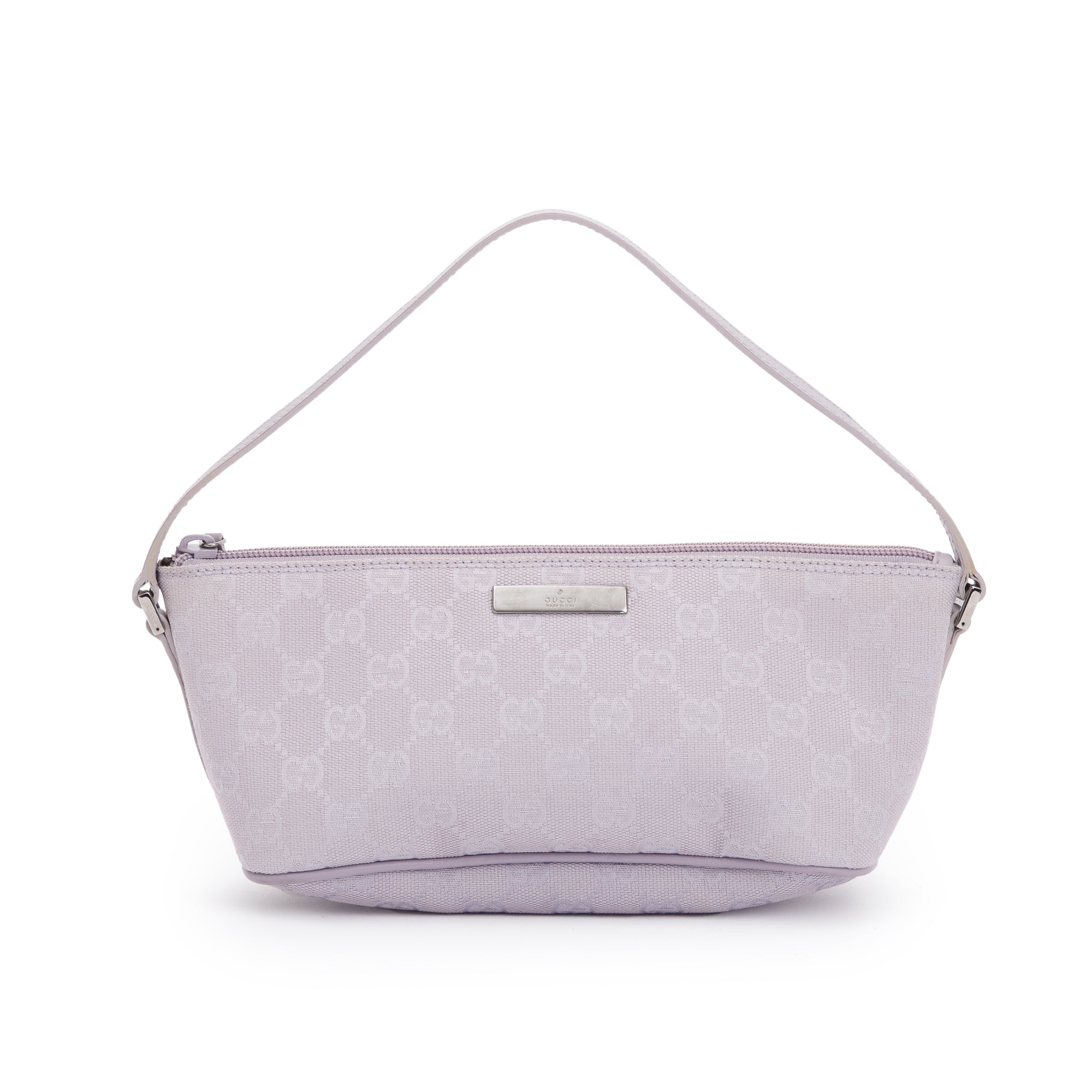 Gucci Purple GG Canvas Boat Pochette