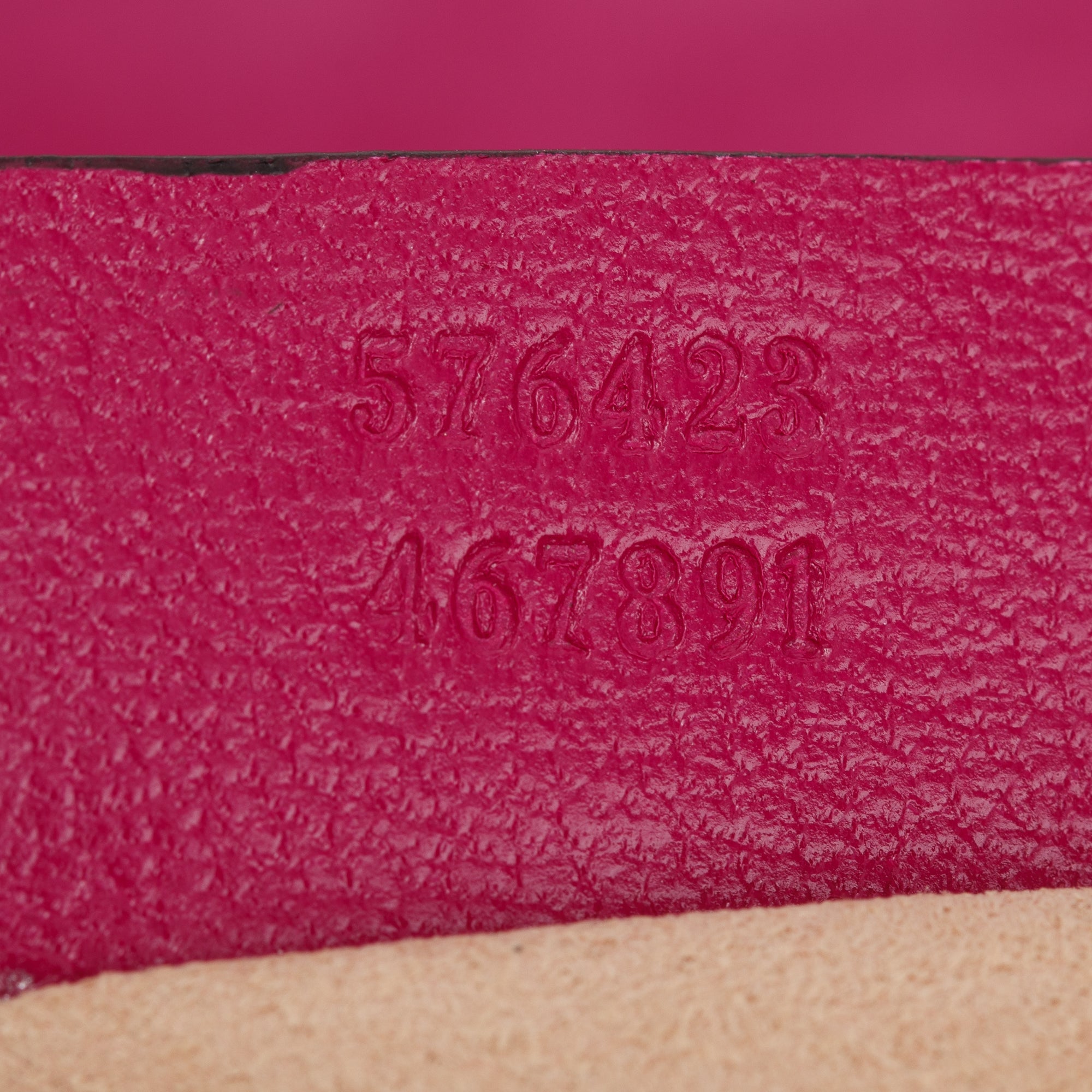 Gucci Purple Suede Calfskin Leather Mini Marina Chain Shoulder Bag