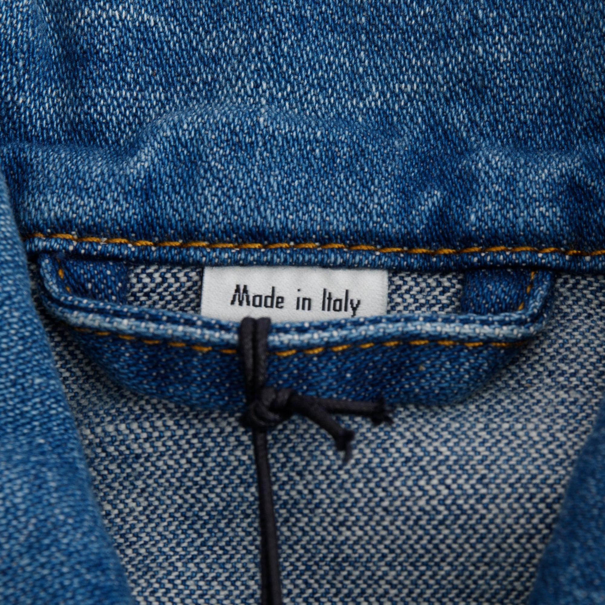 Gucci 'Quelle Qu'En Soit La Saison' Blue Denim Jacket, Size 38