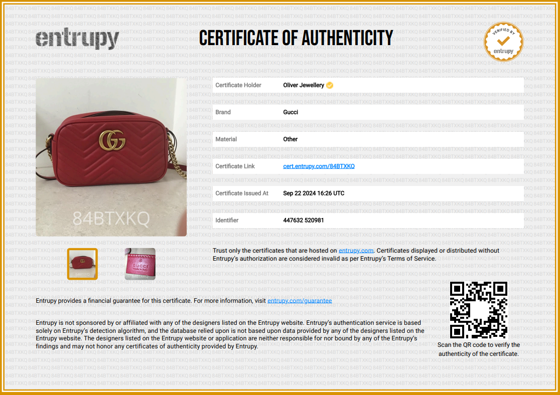 Gucci Red GG Marmont Matelasse Small Shoulder Bag