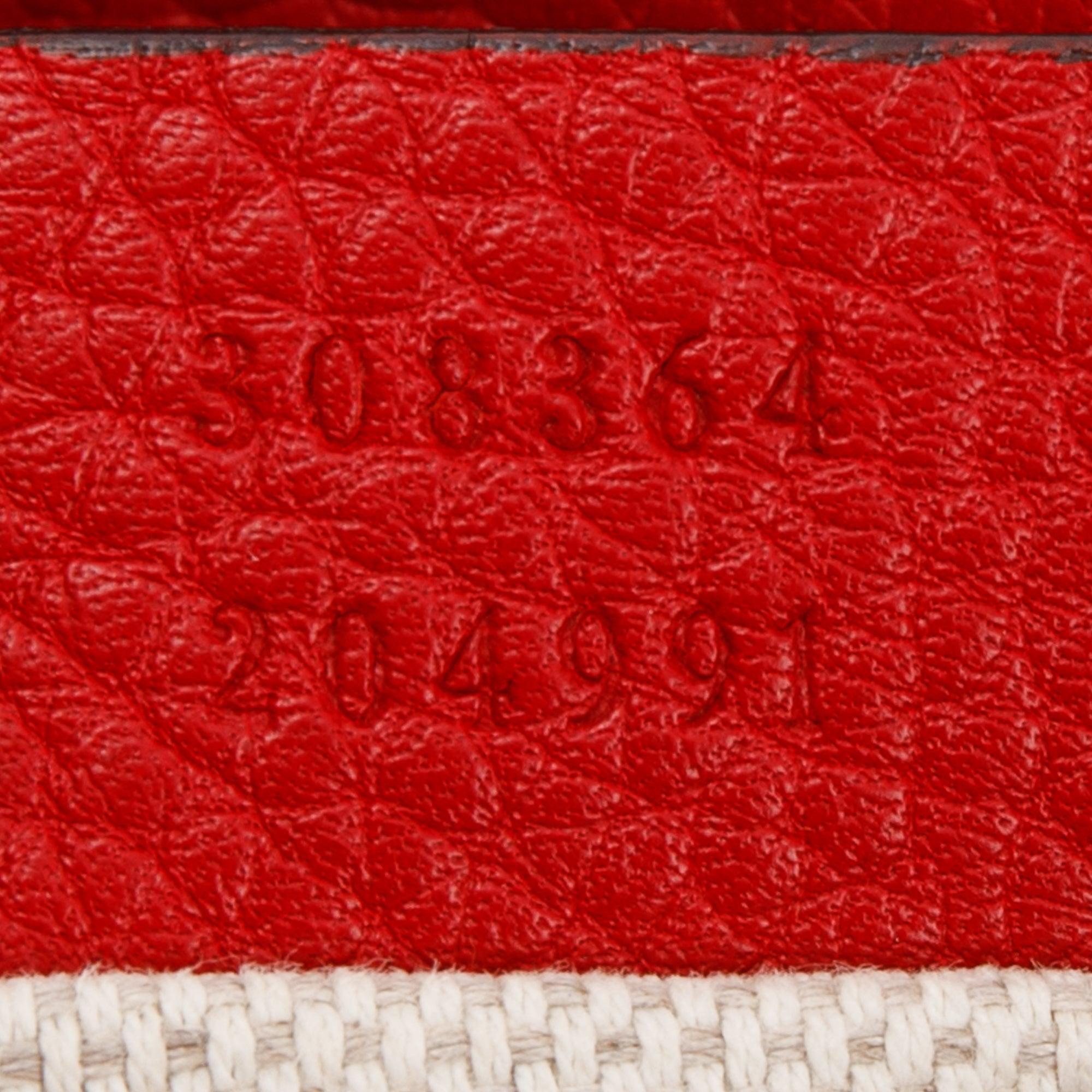 Gucci Red Soho Small Leather Disco Bag