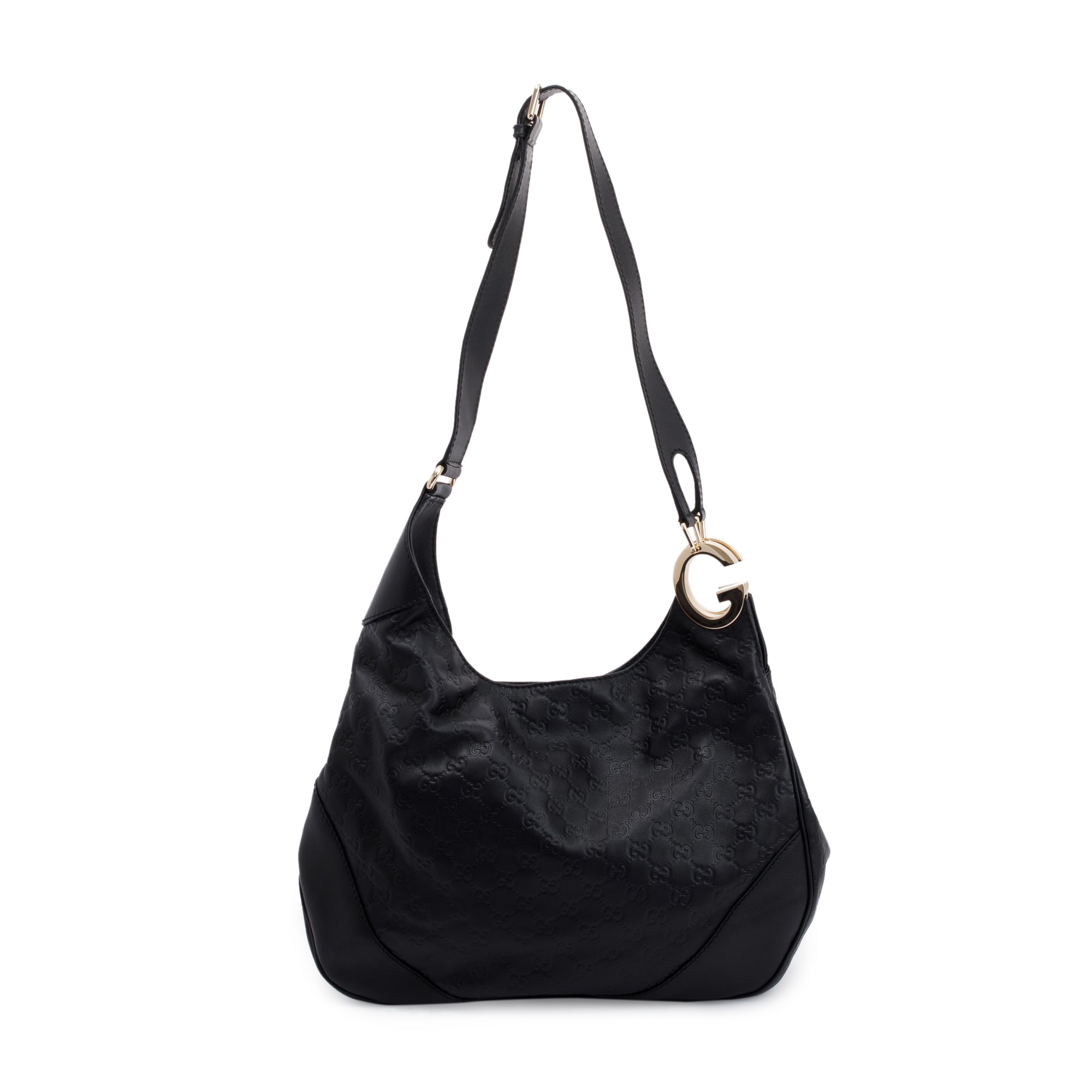 Gucci Signature Leather Medium Charlotte Hobo